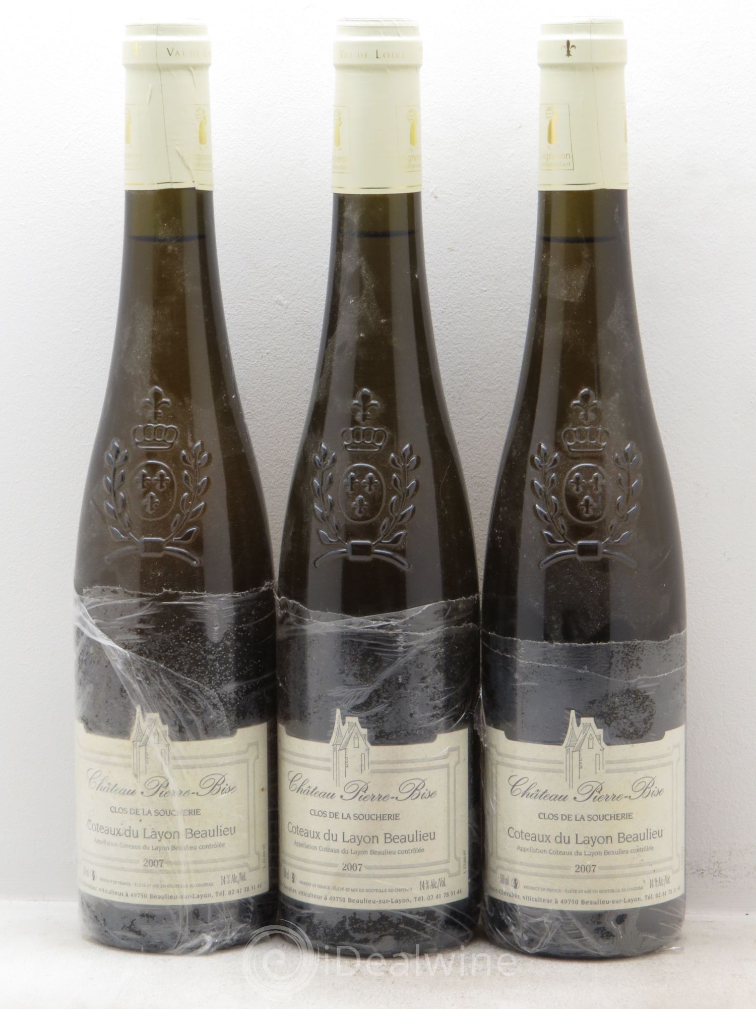 Coteaux du Layon 2007 - Lotto di 3 bottiglie - 0