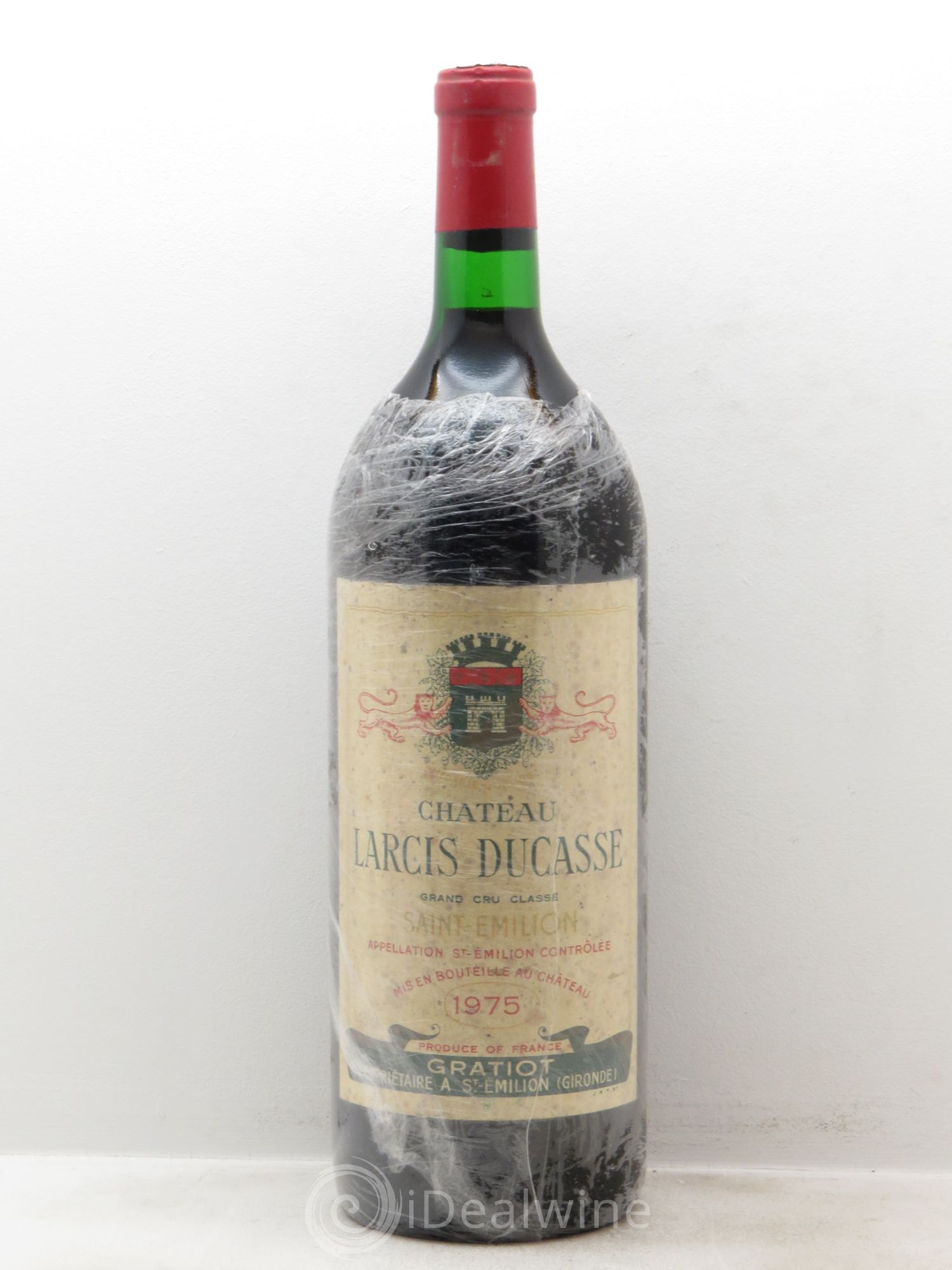 Château Larcis Ducasse 1er Grand Cru Classé B 1975 - Lot de 1 magnum - 0