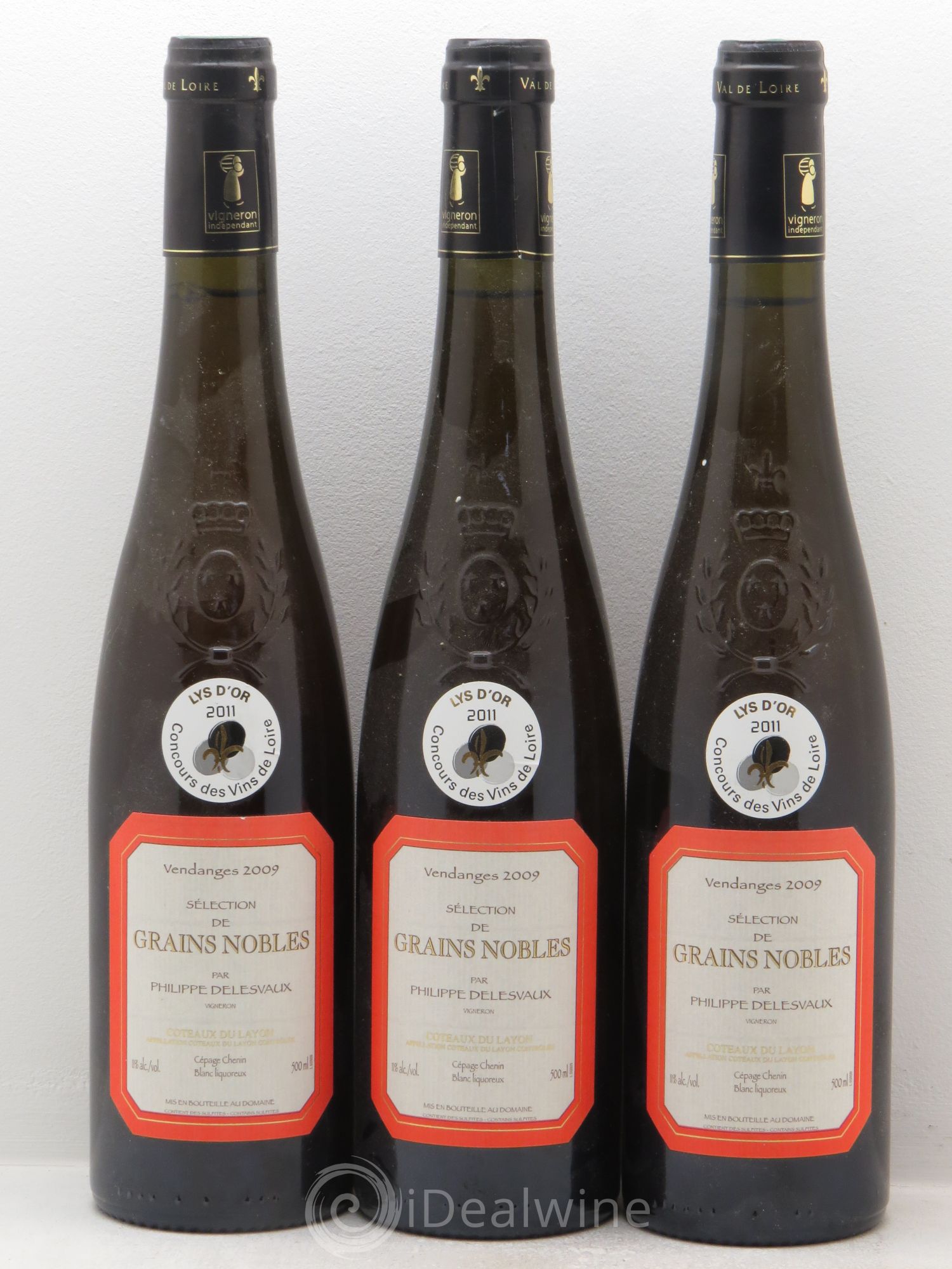 Coteaux du Layon SGN (50cl) 2009 - Lotto di 3 bottiglie - 0