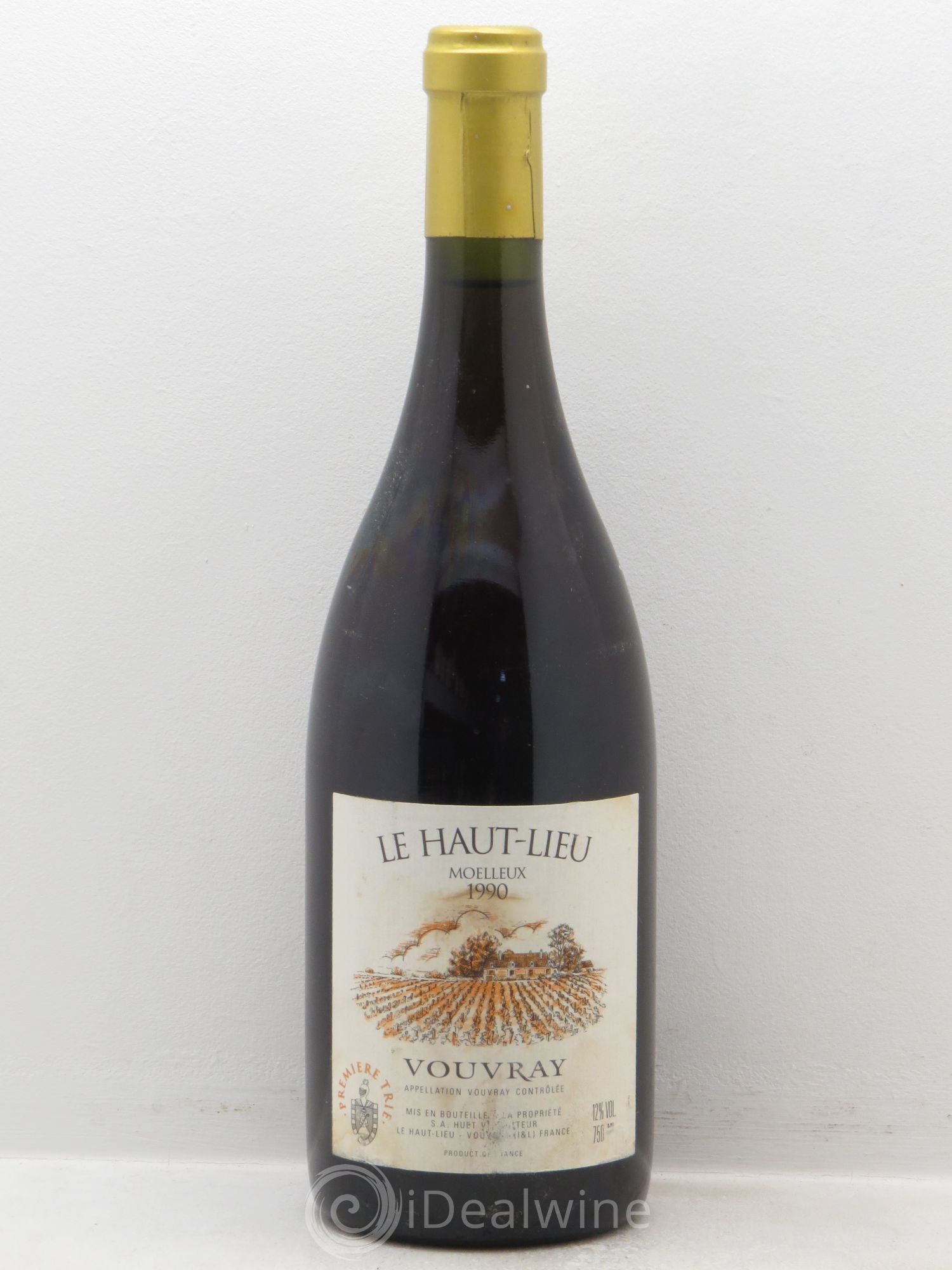 Vouvray Le Haut-Lieu Moelleux 1ère Trie Domaine Huet 1990 - Lotto di 1 bottiglia - 0