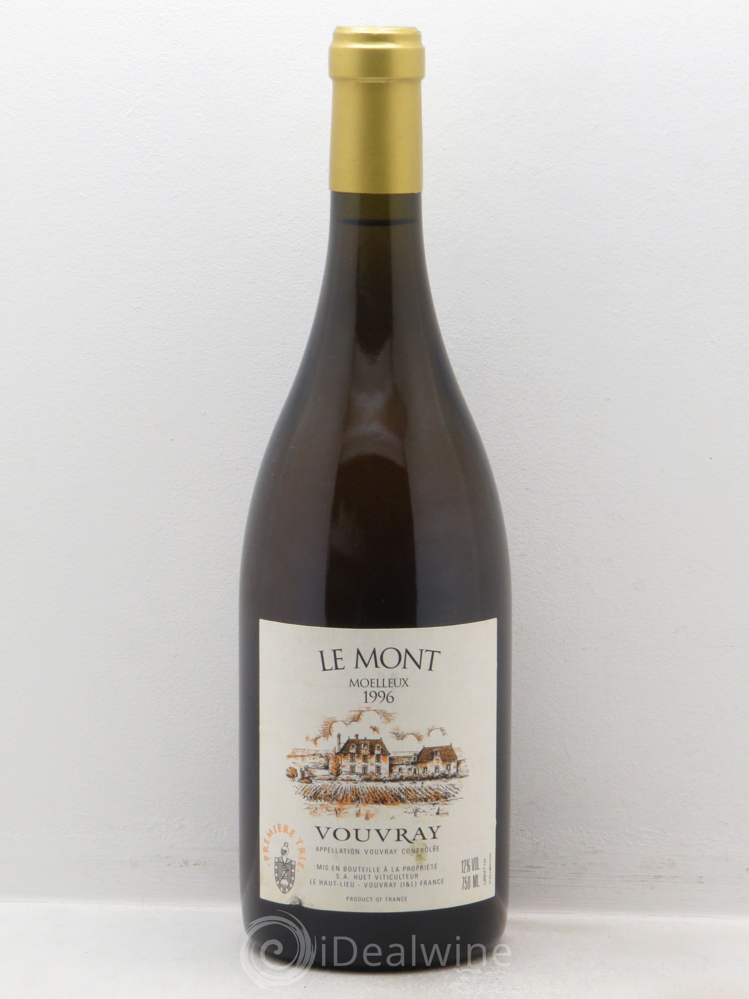 Vouvray Le Mont Moelleux 1ère Trie Domaine Huet 1996 - Lot de 1 bouteille - 0