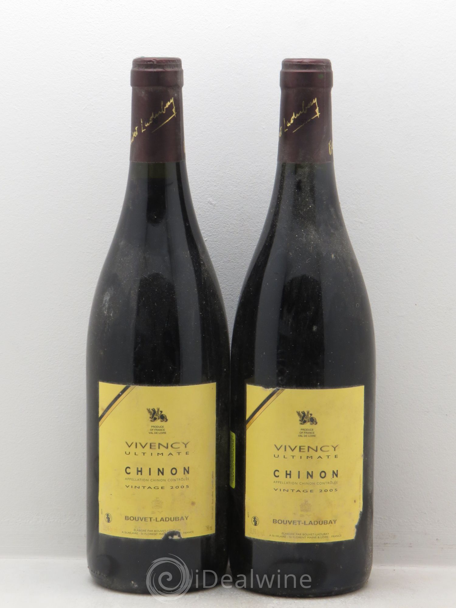 Chinon Viveray Ultimate Bouvet-Ladubay (sans prix de réserve) 2005 - Posten von 2 Flaschen - 0