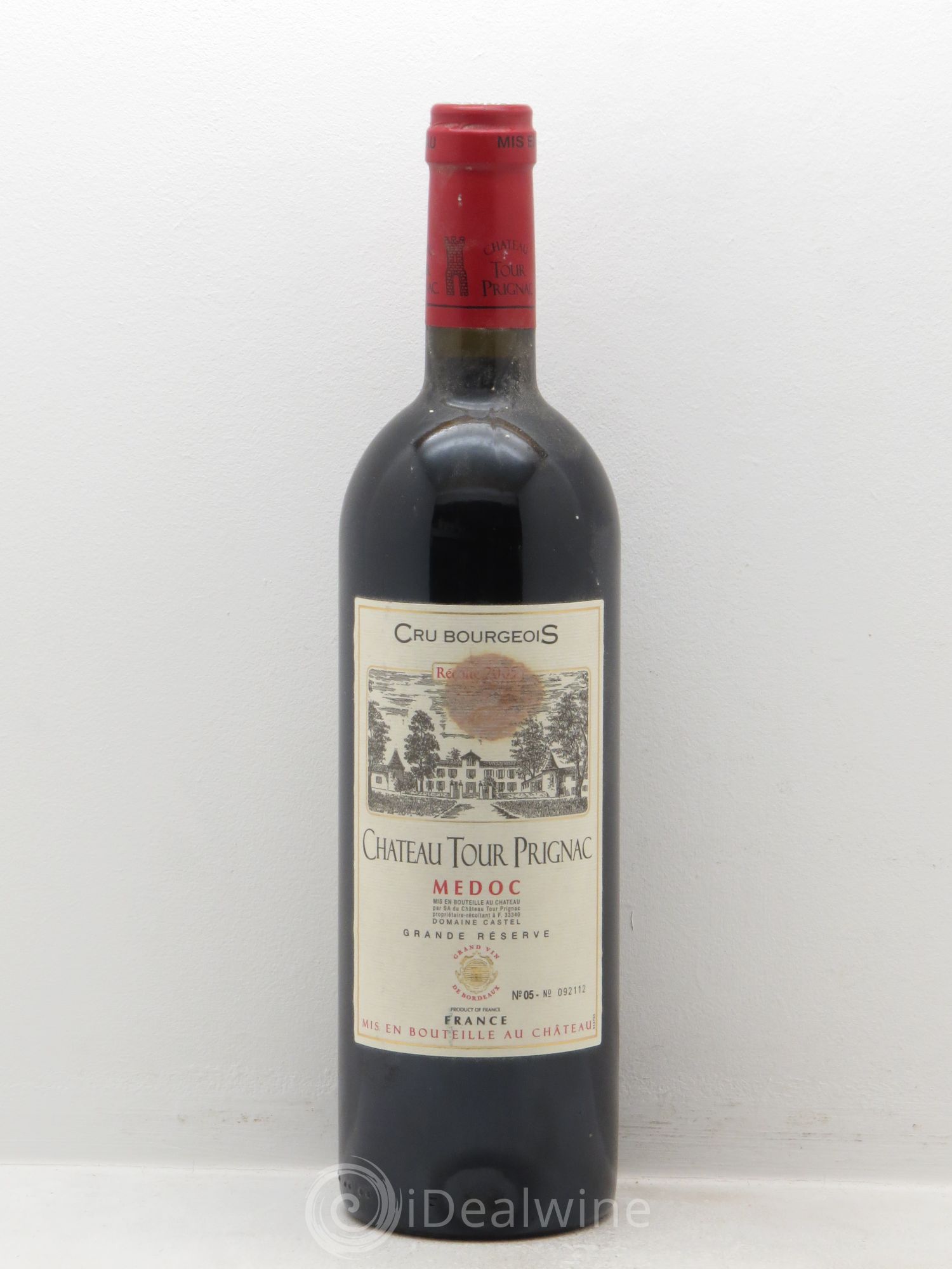 Château Tour Prignac Cru Bourgeois (sans prix de réserve) 2005 - Lot de 1 bouteille - 0