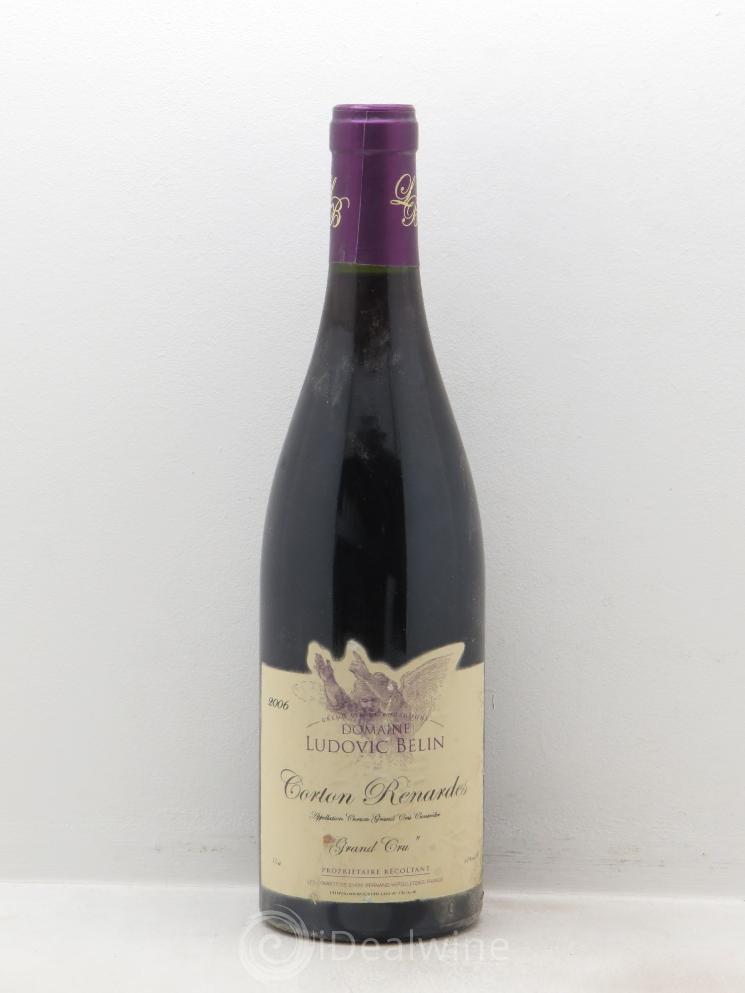 Corton Grand Cru Ludovic Belin 2006 - Posten von 1 Flasche - 0