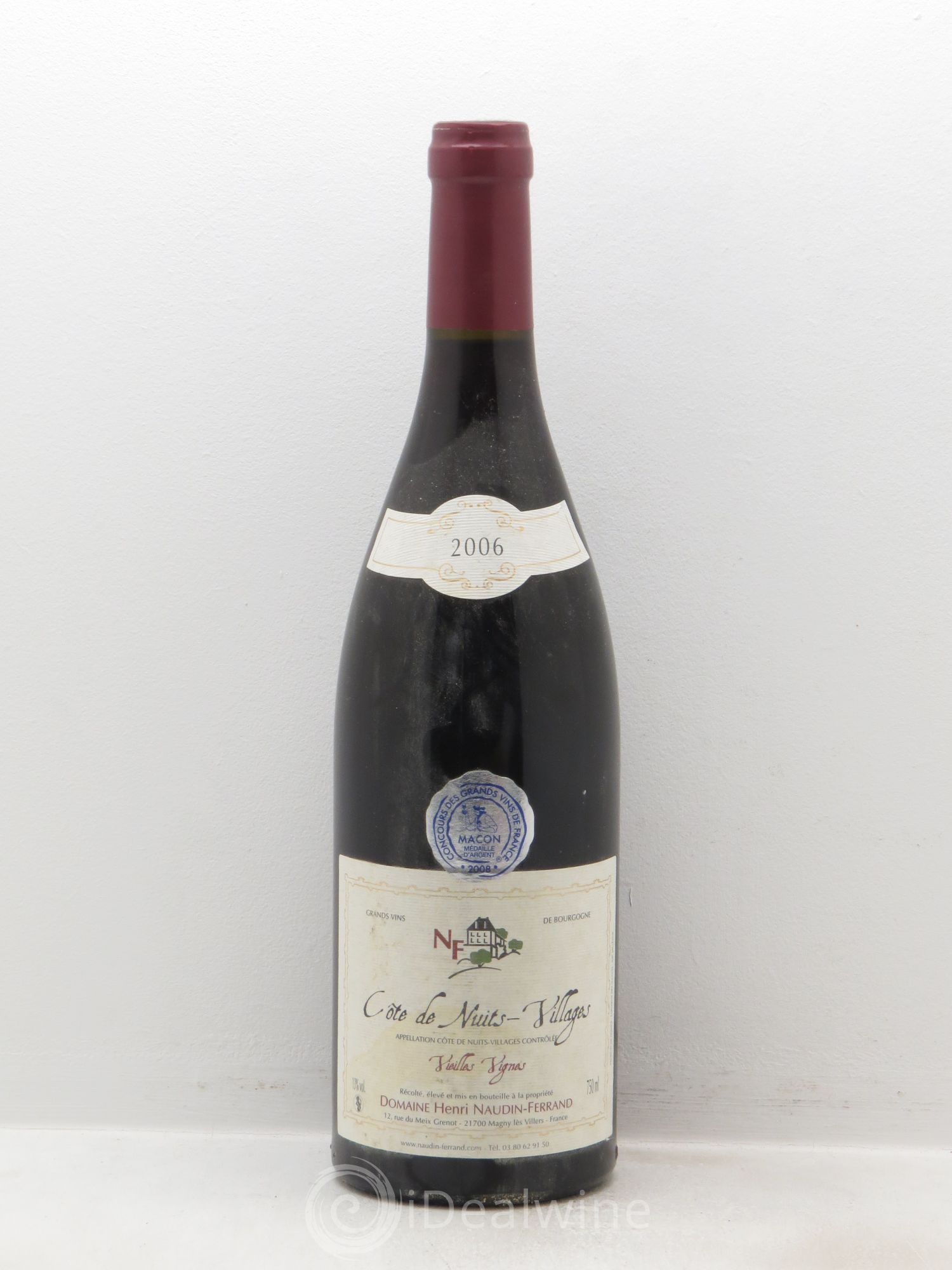 Côte de Nuits-Villages Vieilles Vignes 2006 - Lot de 1 bouteille - 0