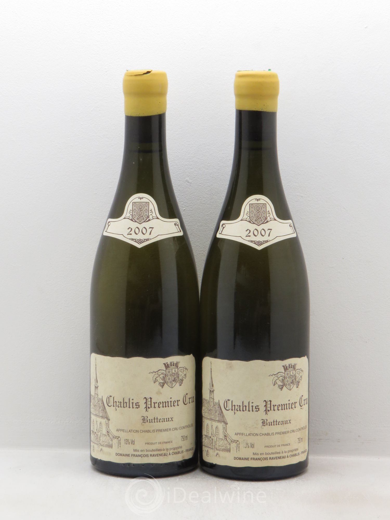 Chablis 1er Cru Butteaux Raveneau (Domaine) 2007 - Lot de 2 bouteilles - 0