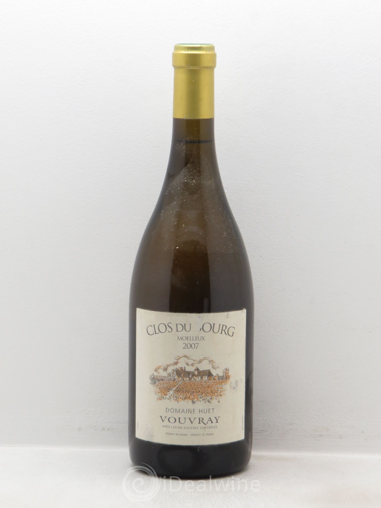 Vouvray Clos du Bourg Moelleux Domaine Huet 2007 - Lotto di 1 bottiglia - 0