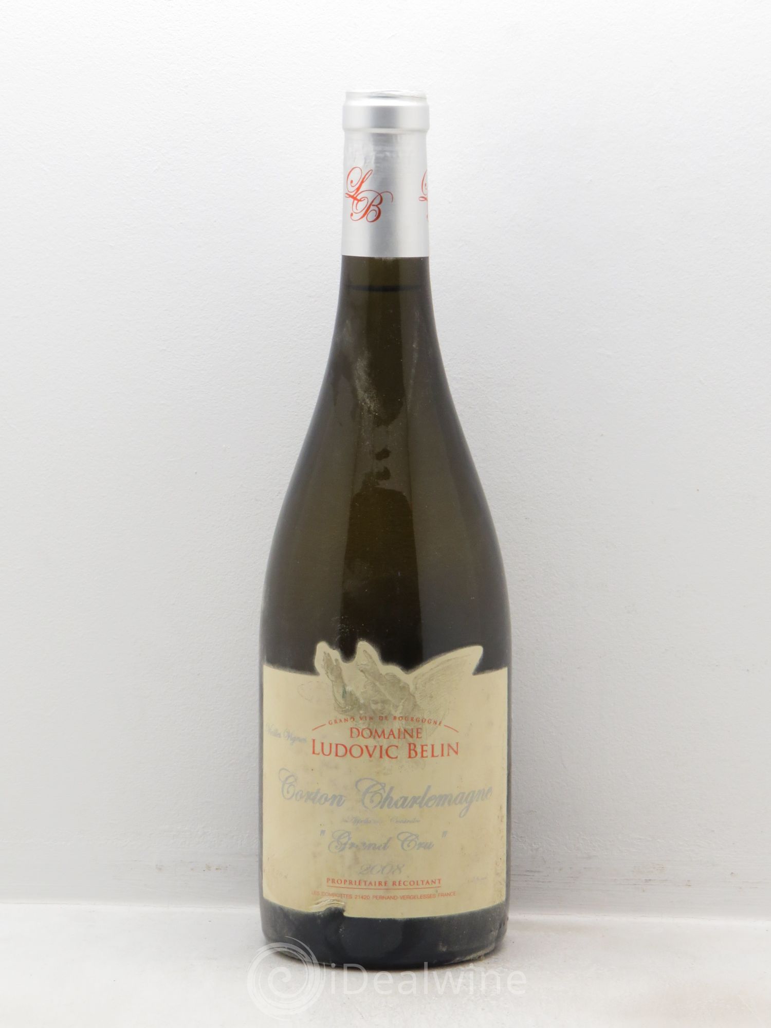 Corton-Charlemagne Grand Cru Vieilles Vignes Ludovic Belin 2008 - Posten von 1 Flasche - 0