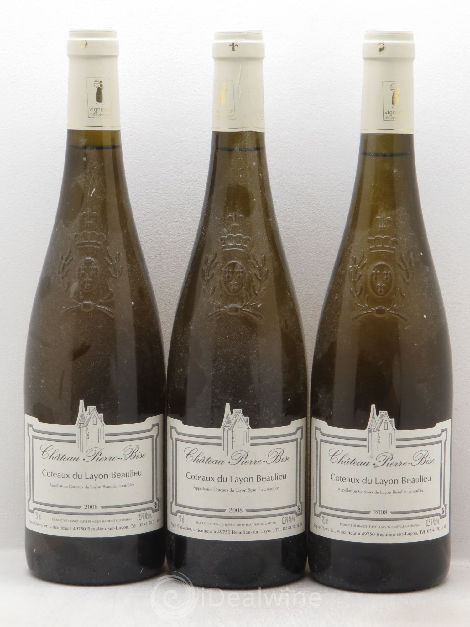 Coteaux du Layon Beaulieu (sans prix de réserve) 2008 - Lotto di 3 bottiglie - 0