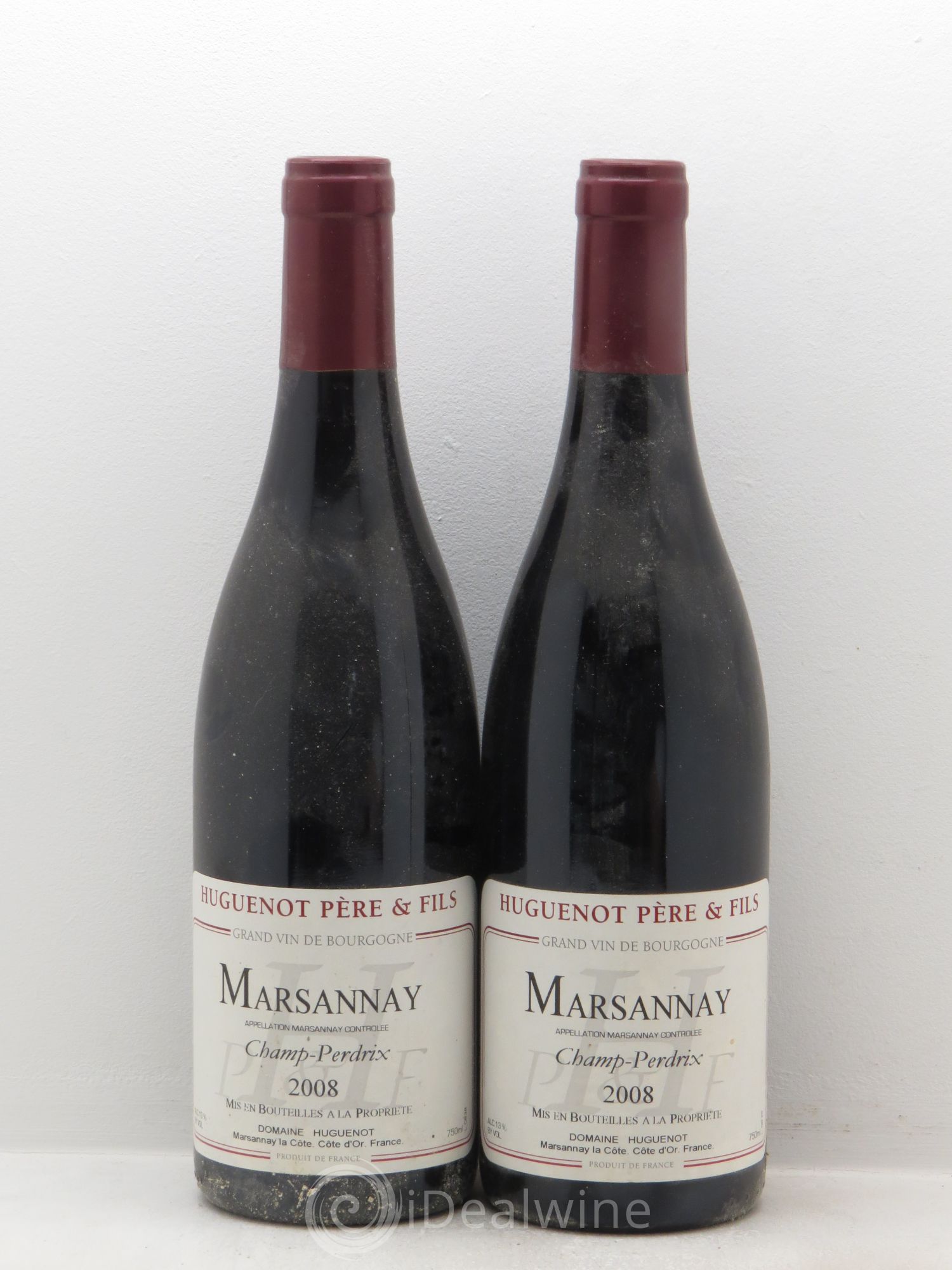Marsannay Champ Perdrix Huguenot 2008 - Posten von 2 Flaschen - 0