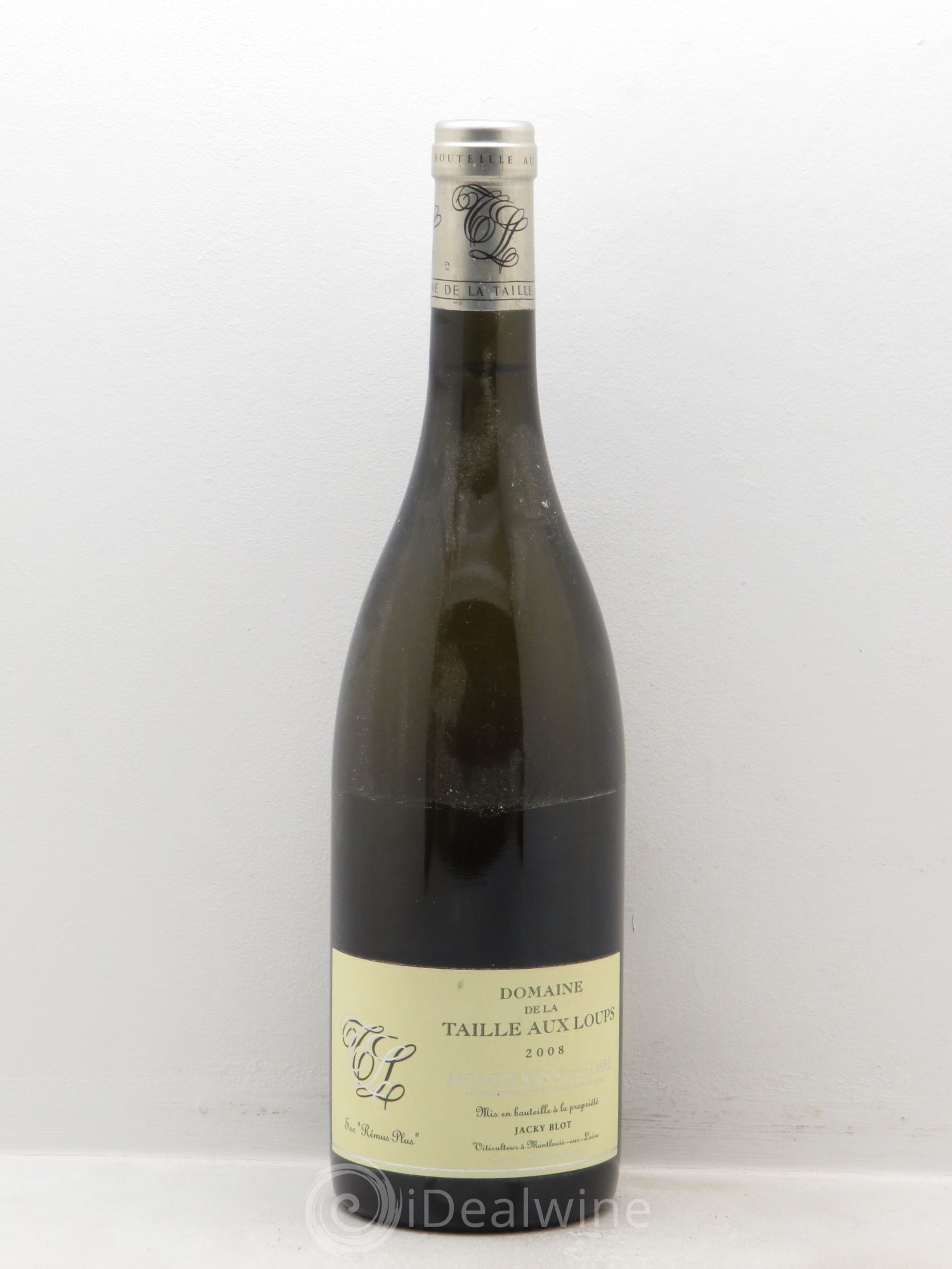 Montlouis-sur-Loire Rémus La Taille aux Loups - Jacky Blot Plus 2008 - Lot de 1 bouteille - 0
