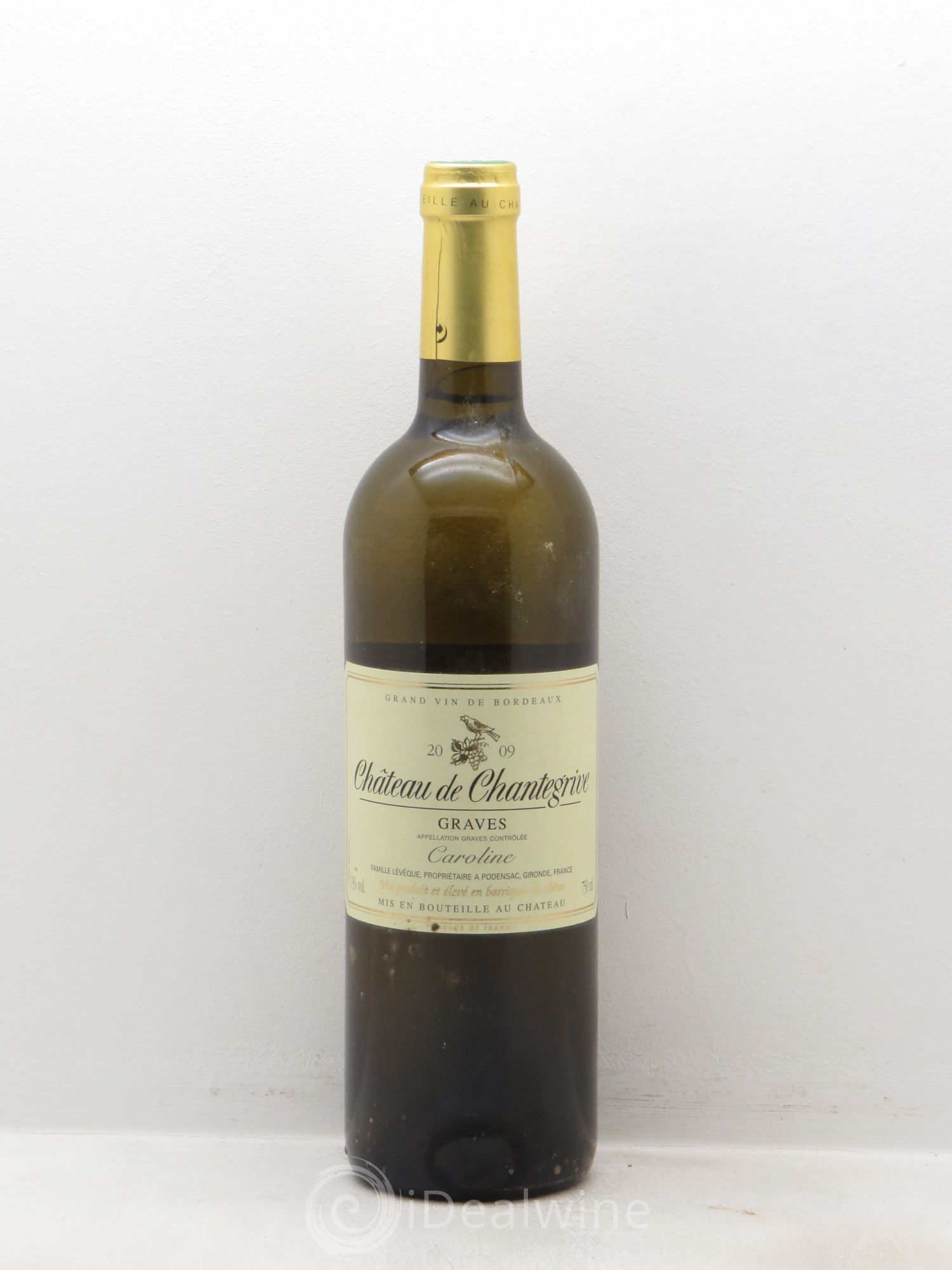 Château de Chantegrive "Caroline" 2009 - Posten von 1 Flasche - 0