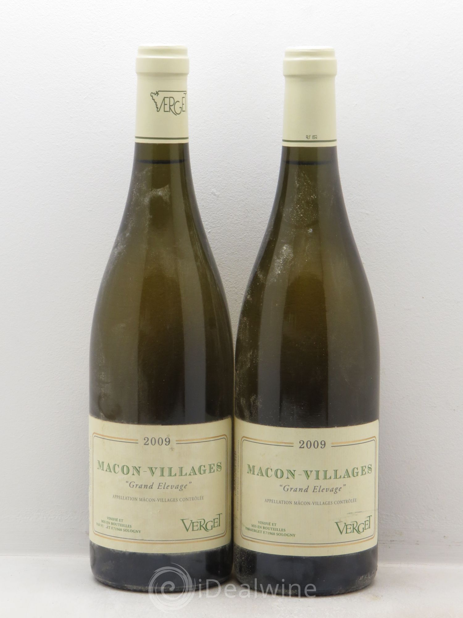 Mâcon Grand Elevage Verget (sans prix de réserve) 2009 - Posten von 2 Flaschen - 0
