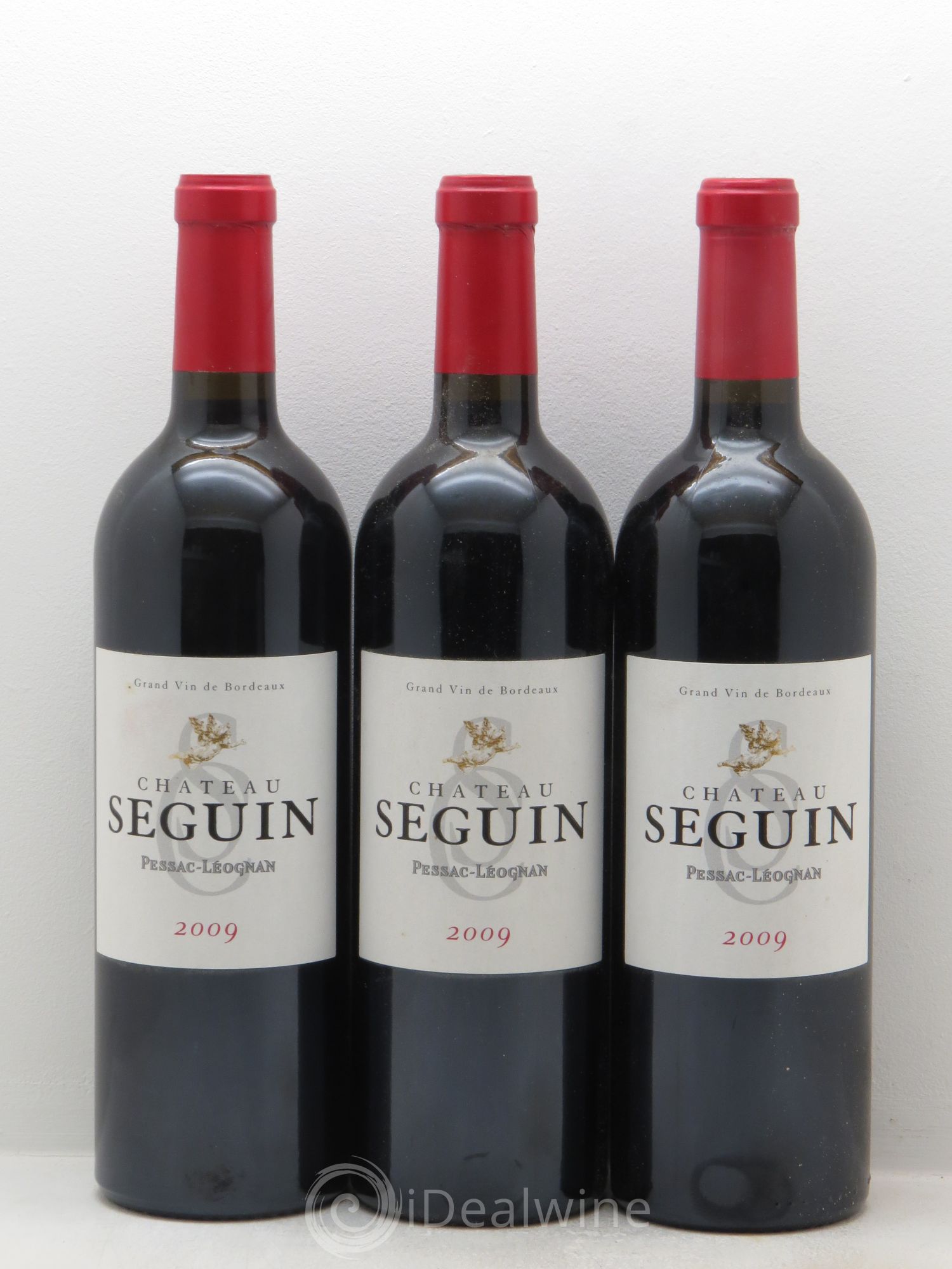 Pessac-Léognan Château Seguin 2009 - Lot de 3 bouteilles - 0
