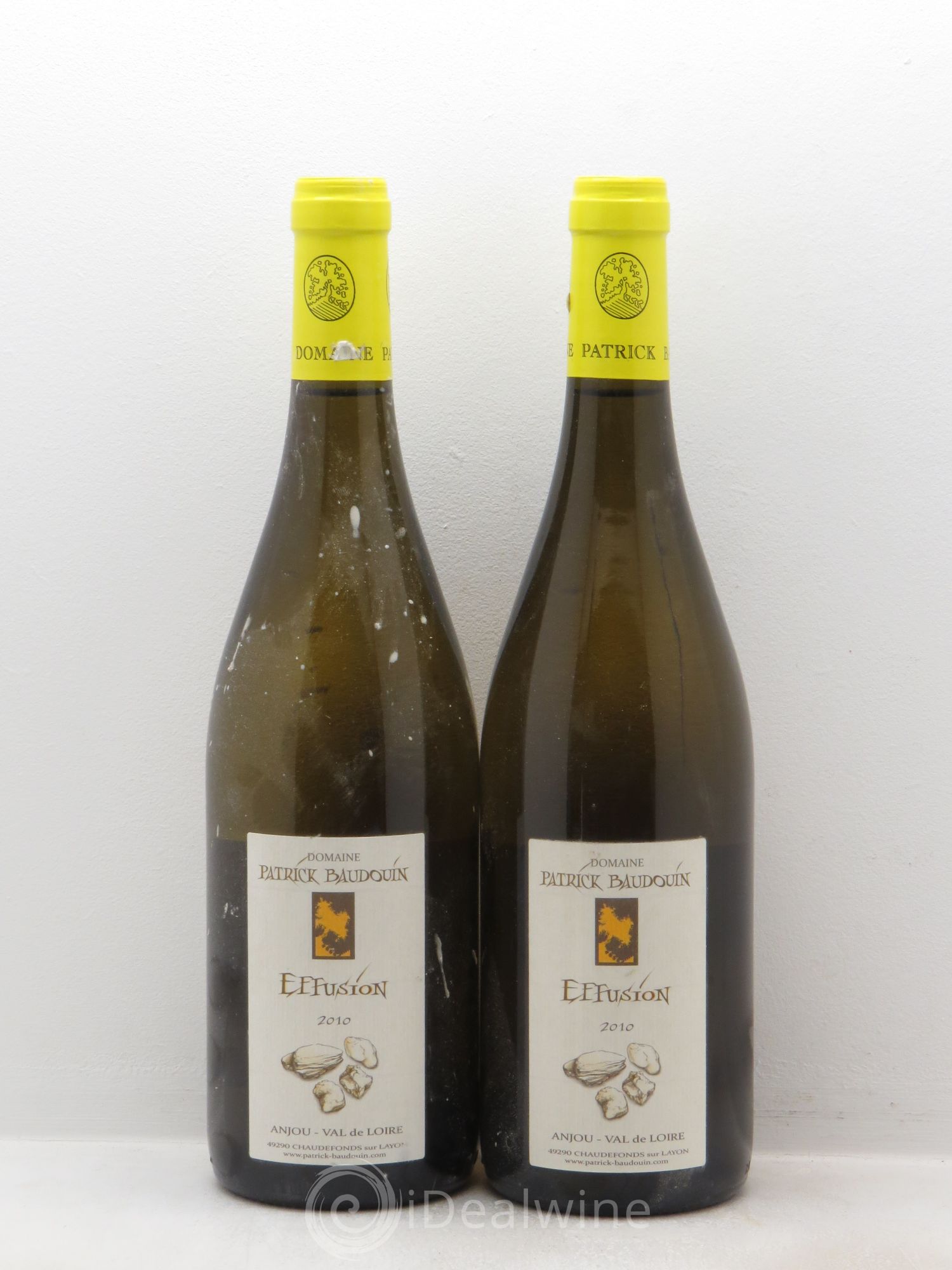 Anjou Effusion Patrick Baudouin 2010 - Posten von 2 Flaschen - 0