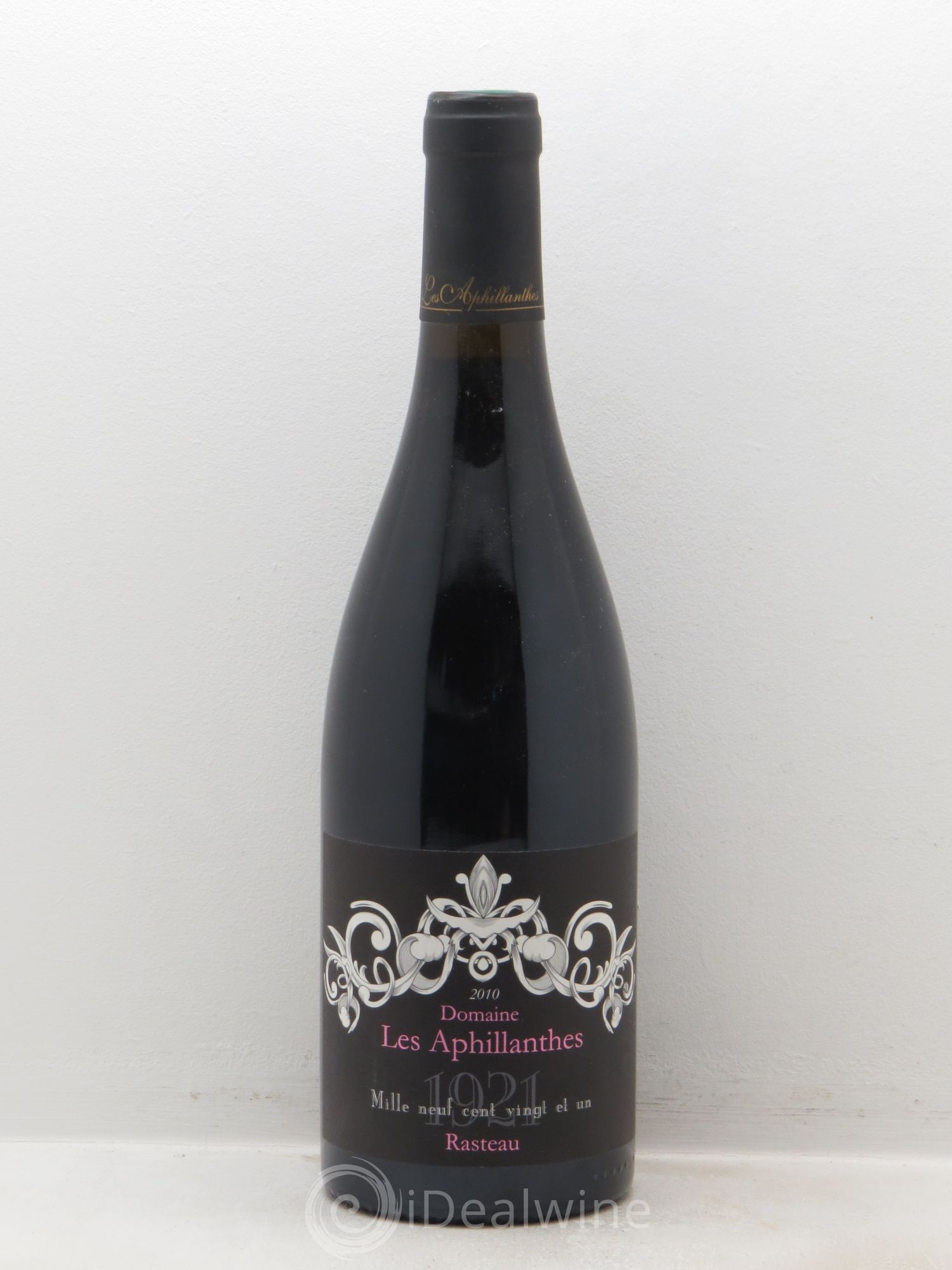 Rasteau les Aphillantes 1921 2010 - Lot de 1 bouteille - 0
