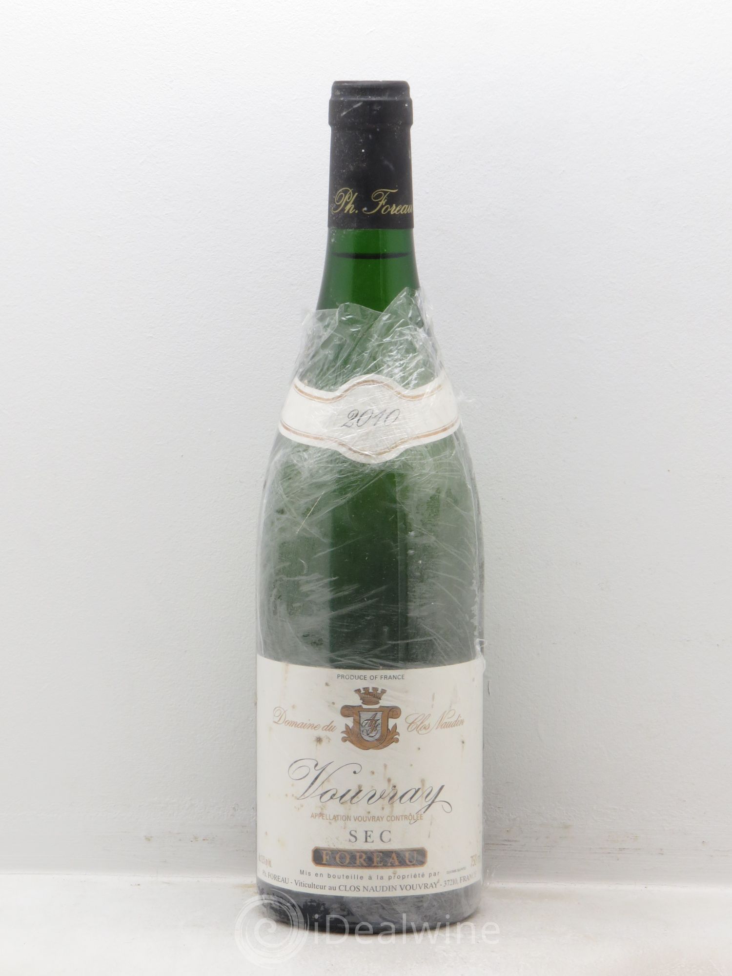 Vouvray Sec Clos Naudin - Philippe Foreau 2010 - Lot de 1 bouteille - 0