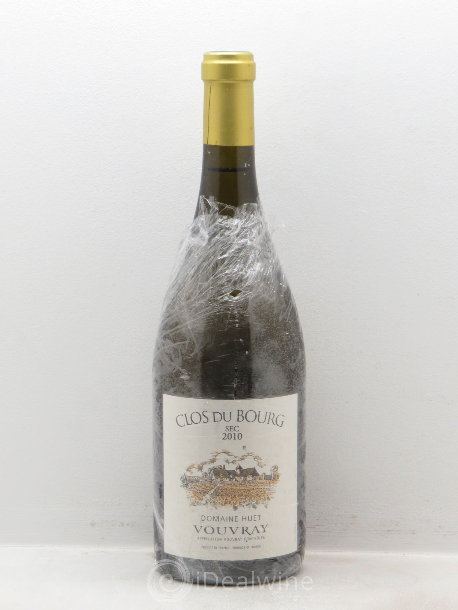 Vouvray Clos du Bourg Sec Domaine Huet 2010 - Lot de 1 bouteille - 0