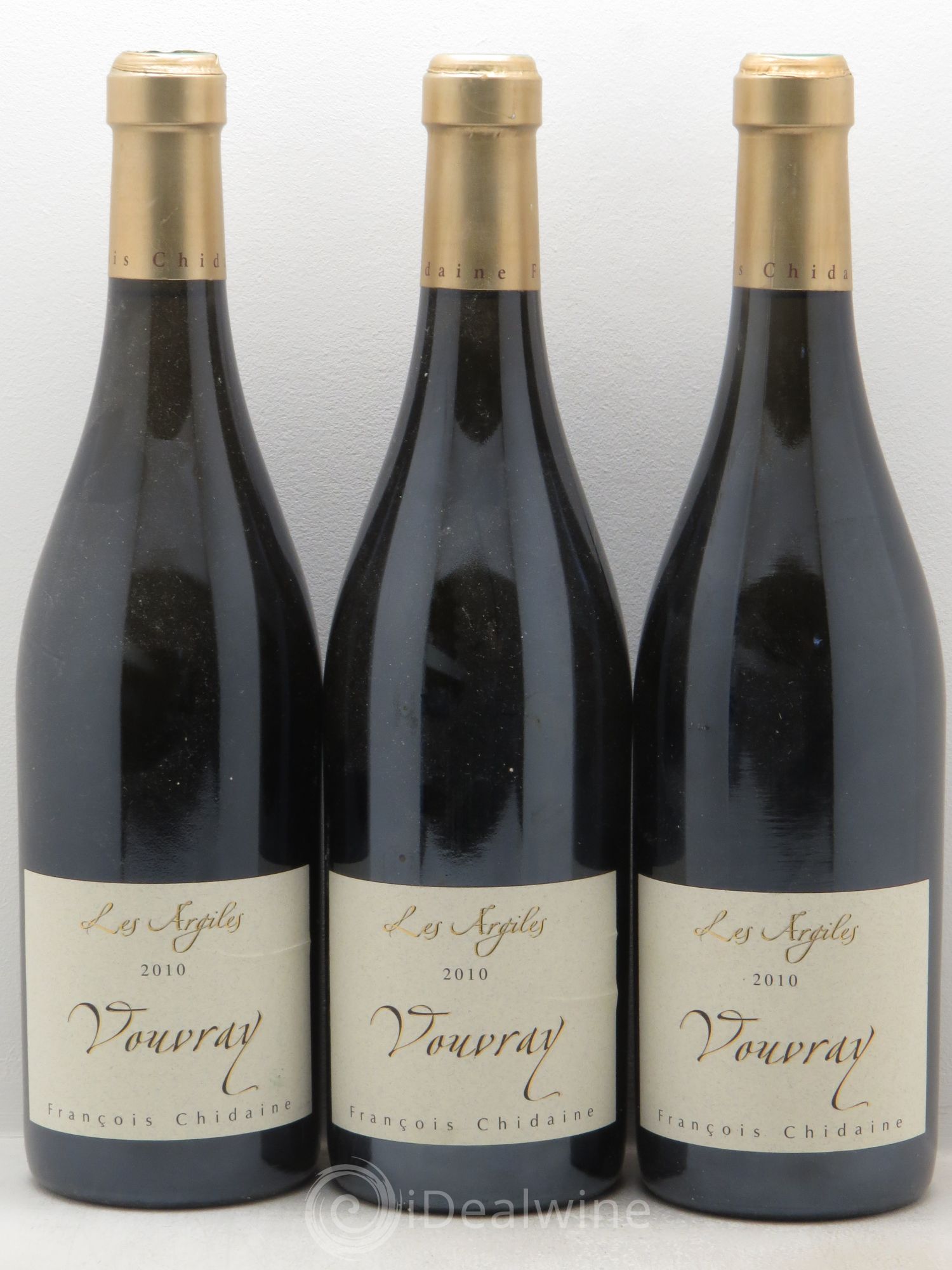Vouvray Les Argiles François Chidaine 2010 - Lotto di 3 bottiglie - 0
