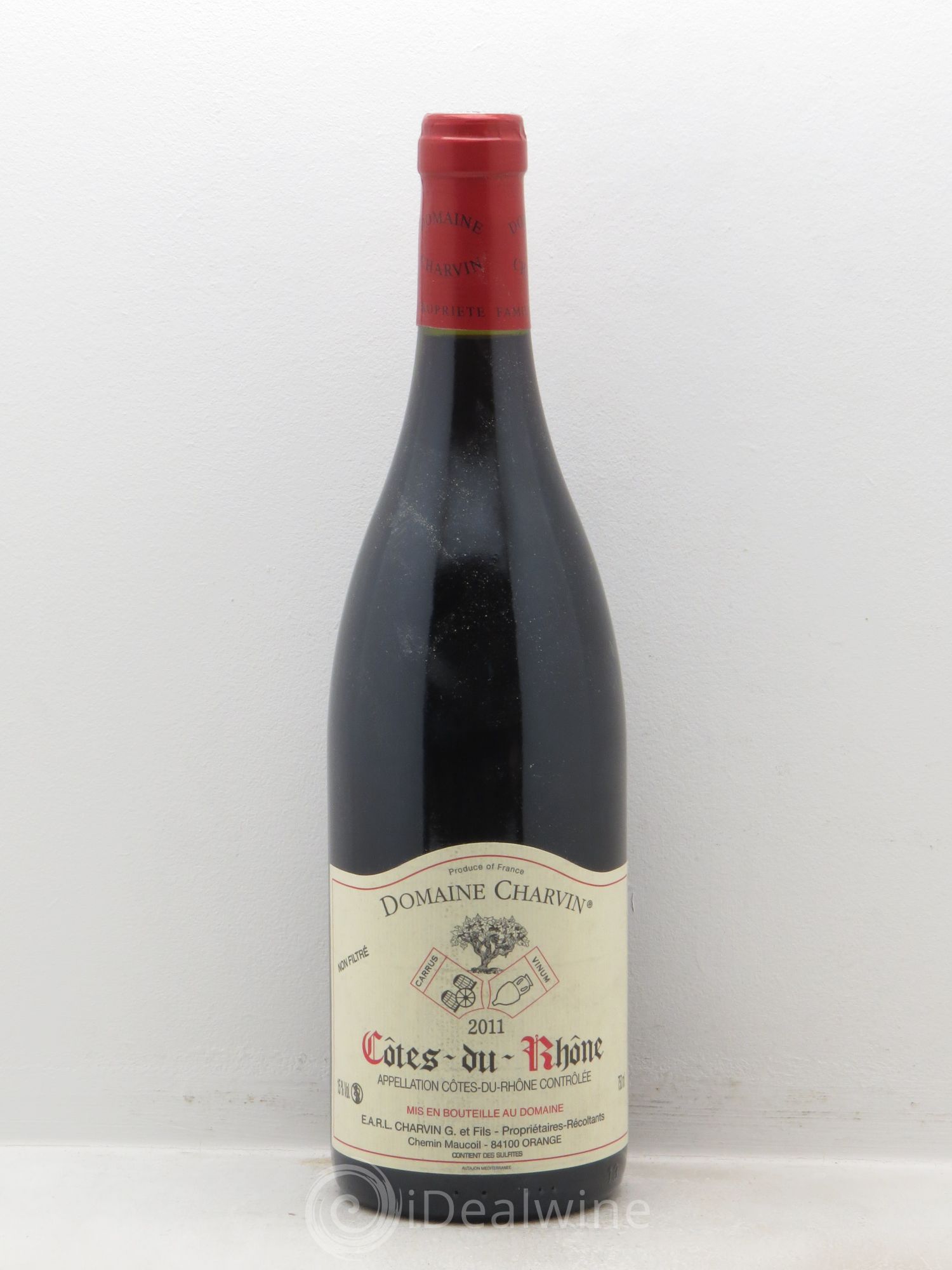 Côtes-du-Rhône Charvin (Domaine) (sans prix de réserve) 2011 - Posten von 1 Flasche - 0