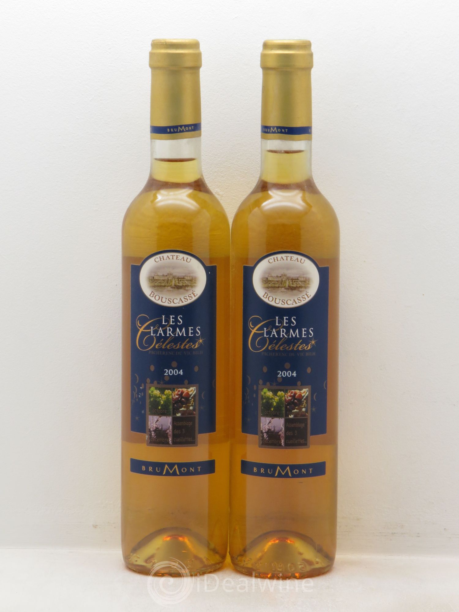 Pacherenc du Vic-Bilh les Larmes Célestes Alain Brumont (50cl) (sans prix de réserve) 2004 - Lotto di 2 bottiglie - 0