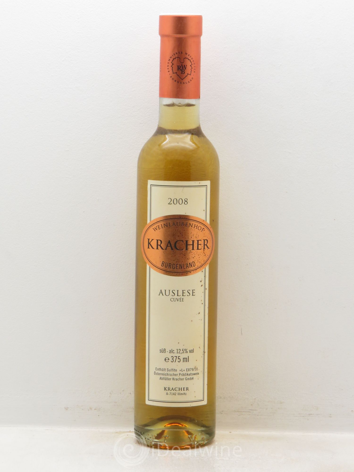 Autriche Weinlobenhof Kracher Auslese (sans prix de réserve) 2008 - Posten von 1 Demi-Flasche - 0
