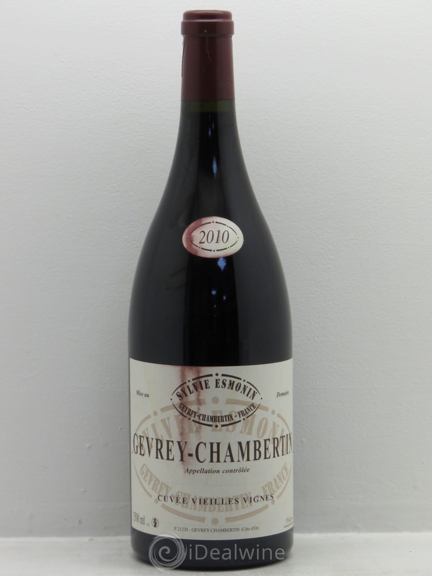 Gevrey-Chambertin Vieilles Vignes Sylvie Esmonin 2010 - Lot de 1 magnum - 0