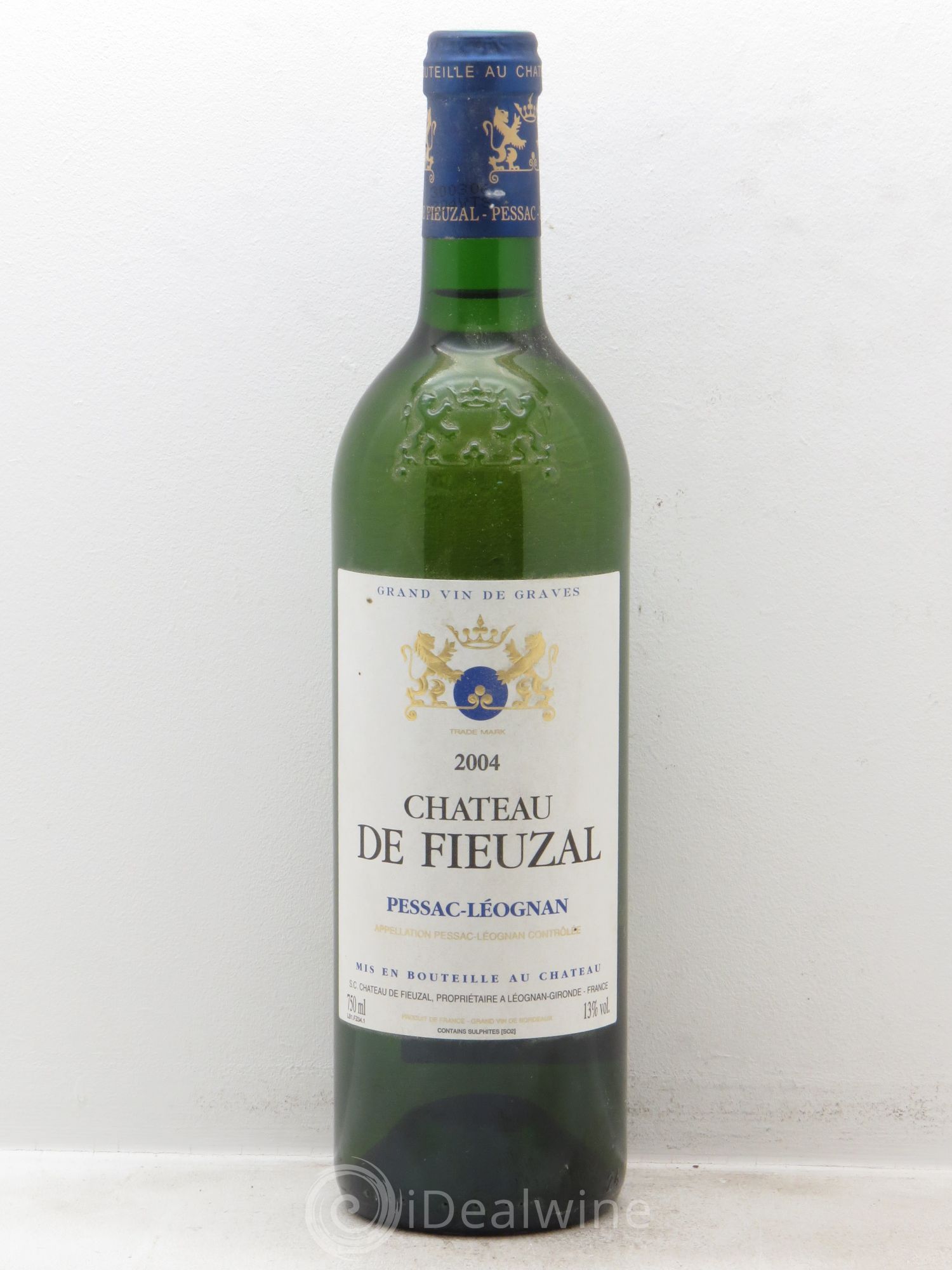 Château de Fieuzal 2004 - Lot de 1 bouteille - 0