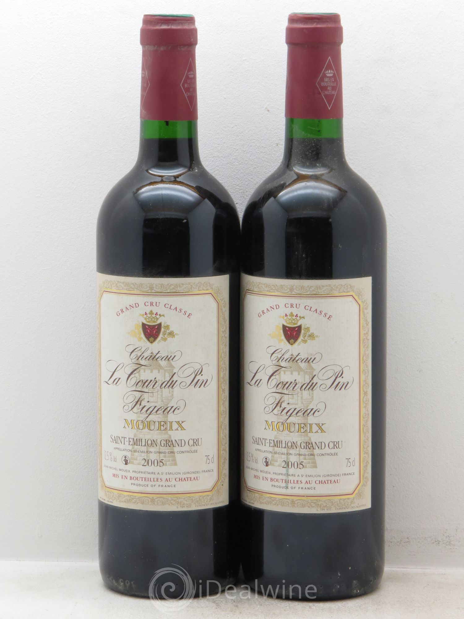 Château la Tour du Pin Figeac 2005 - Lot de 2 bouteilles - 0
