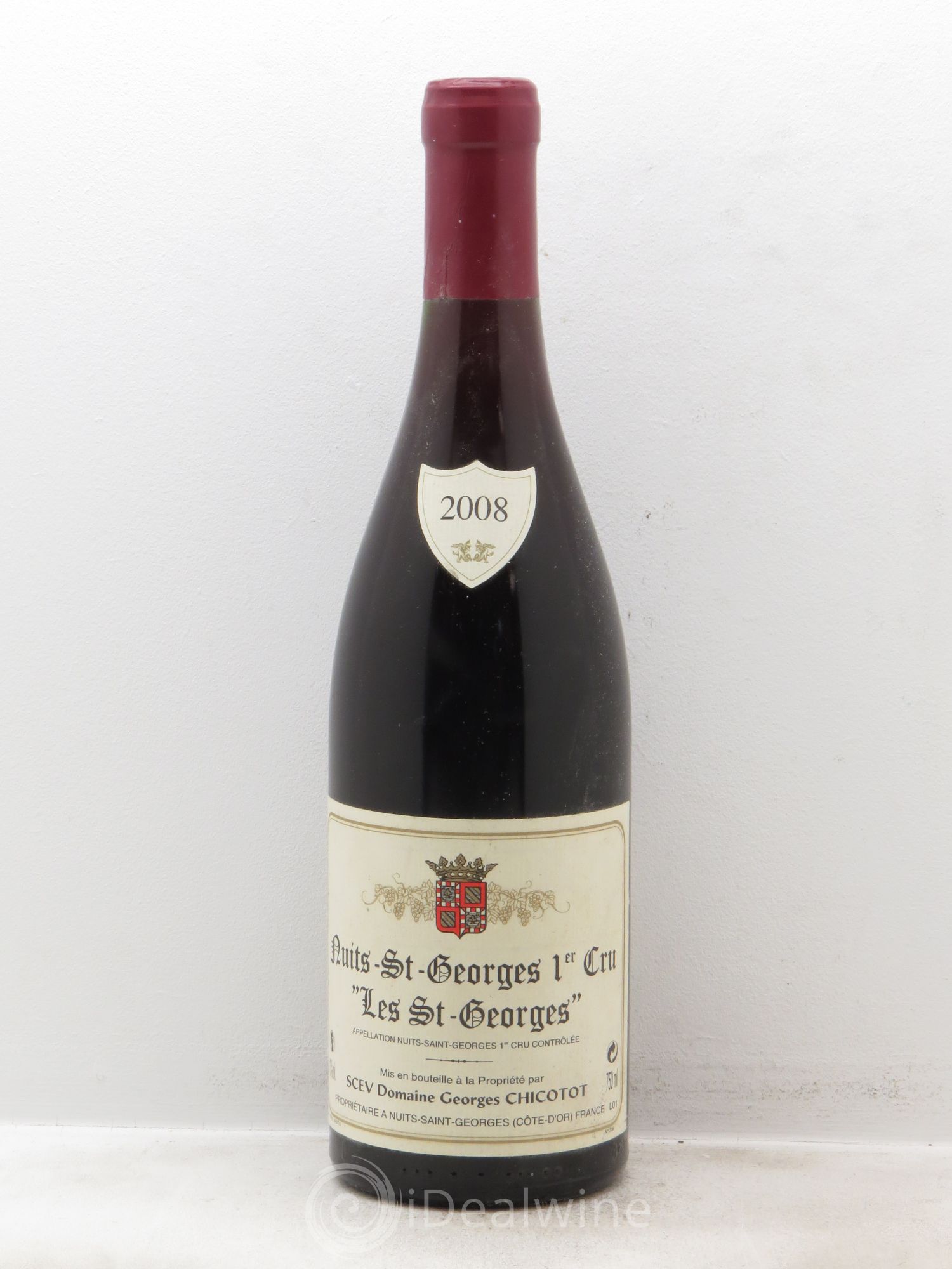 Nuits-Saint-Georges 1er Cru Chicotot 2008 - Lot de 1 bouteille - 0