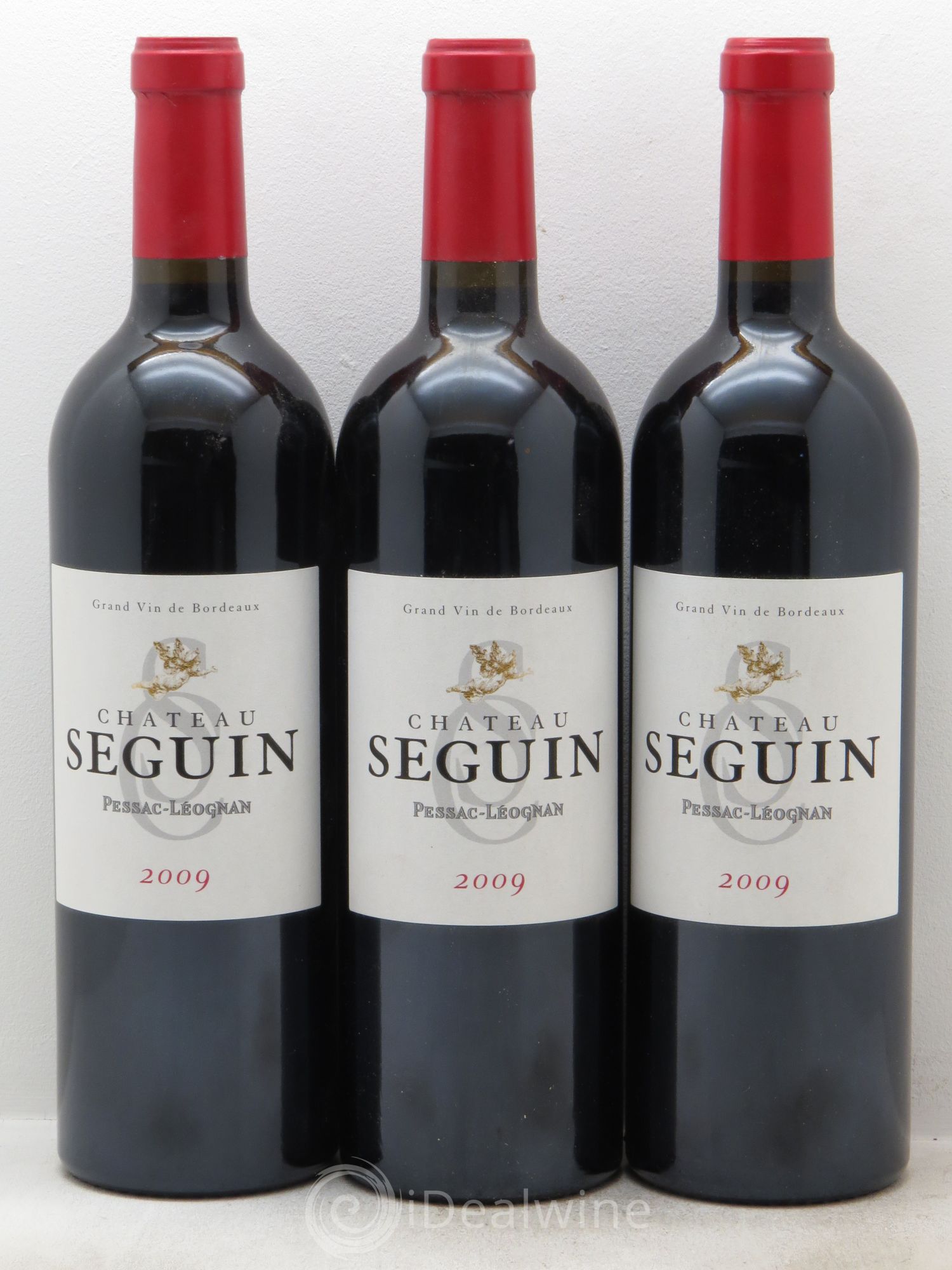 Pessac-Léognan Château Seguin 2009 - Lot de 3 bouteilles - 0