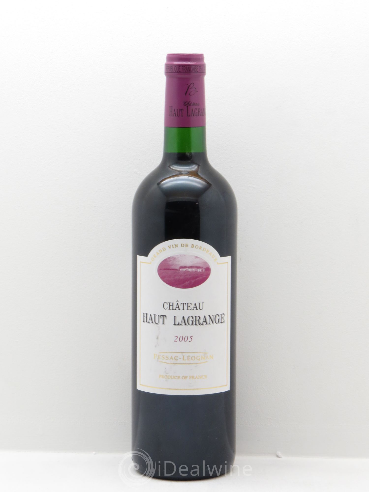 Pessac-Léognan Haut Lagrange 2005 - Lot de 6 bouteilles - 0