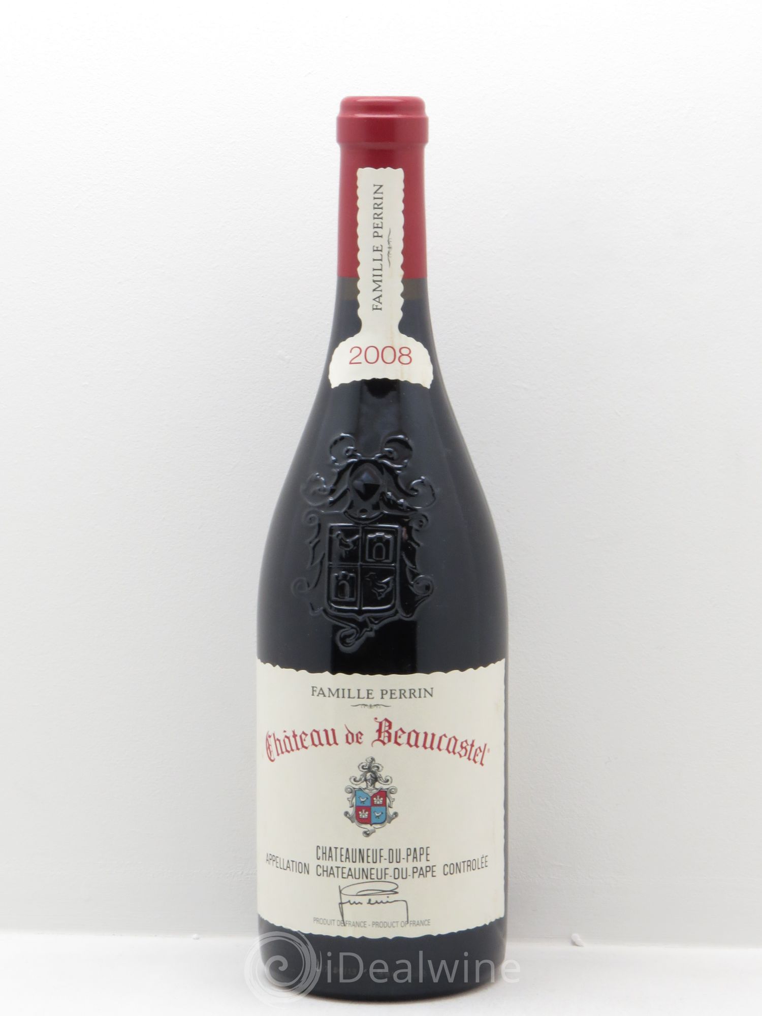 Châteauneuf-du-Pape Château de Beaucastel Famille Perrin 2008 - Lot de 1 bouteille - 0