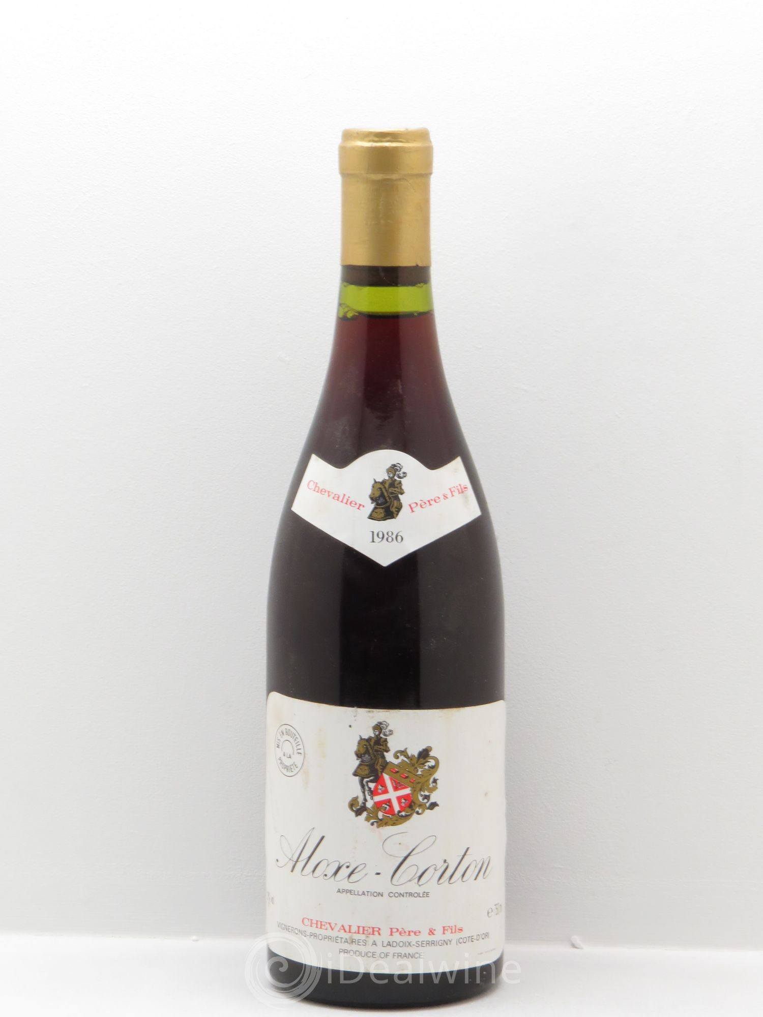 Aloxe-Corton Chevalier Père & fils 1986 - Posten von 1 Flasche - 0