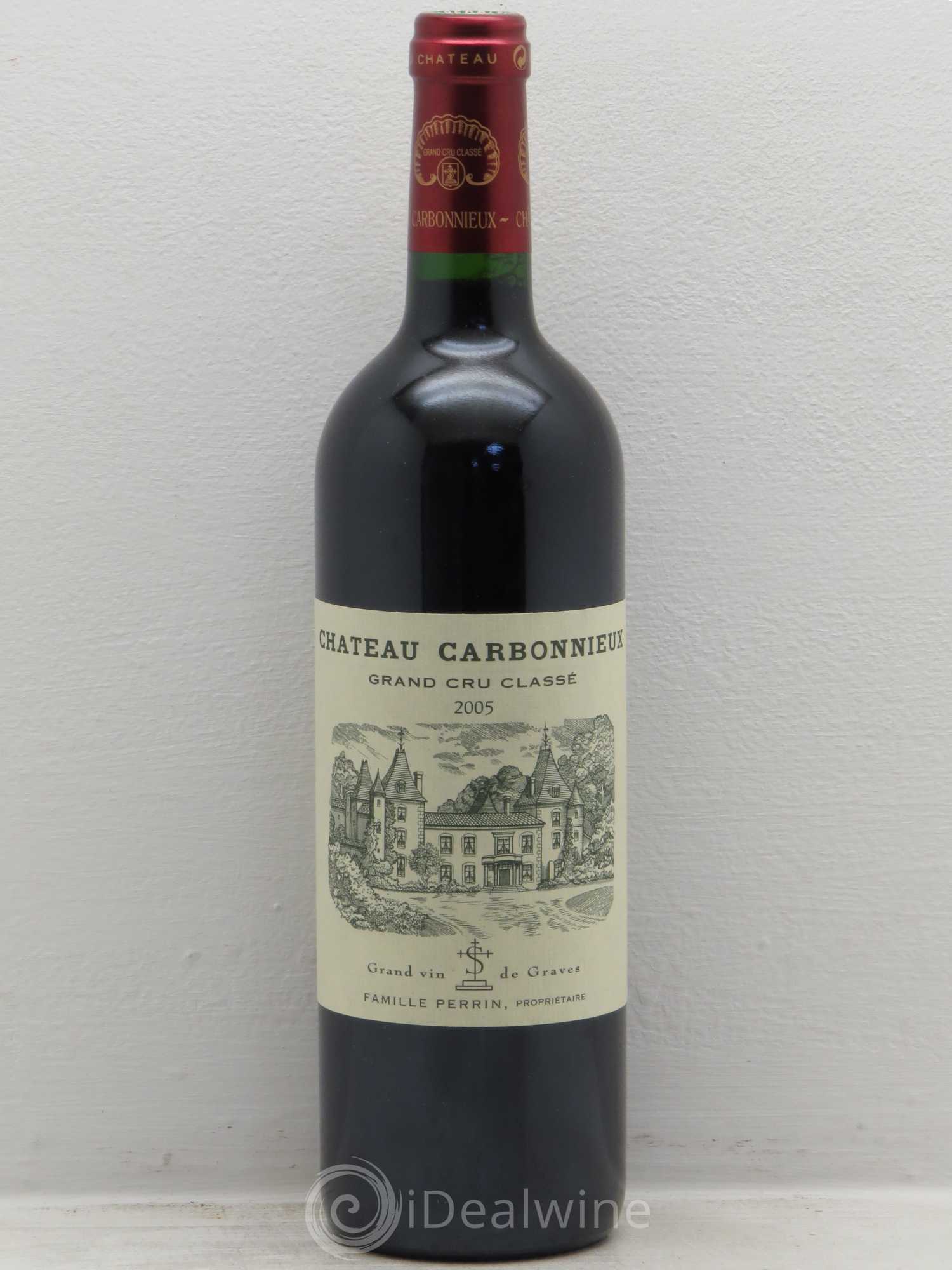 Château Carbonnieux Cru Classé de Graves 2005 - Lot de 1 bouteille - 0