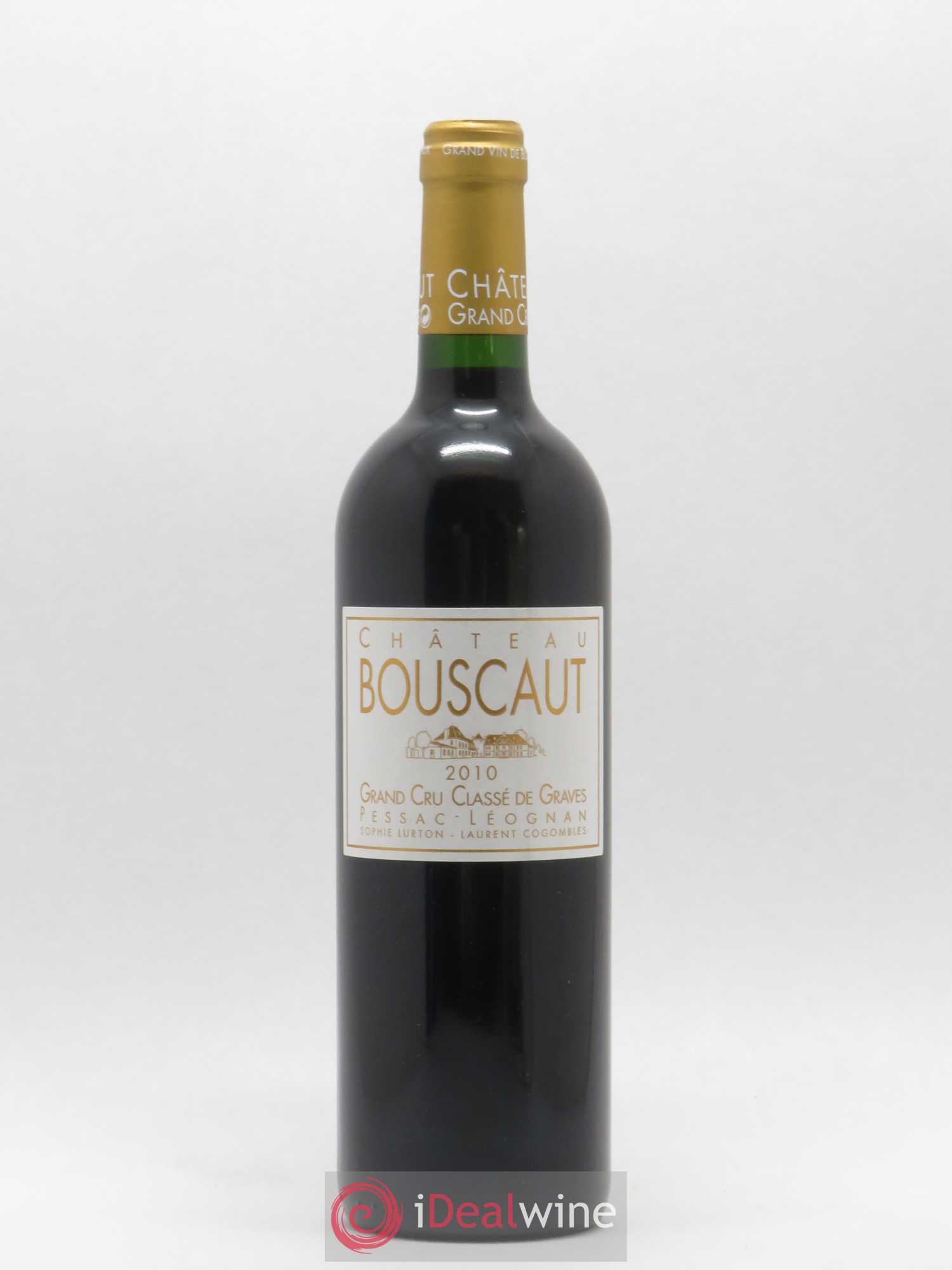 Château Bouscaut Cru Classé de Graves 2010 - Lot de 1 bouteille - 0