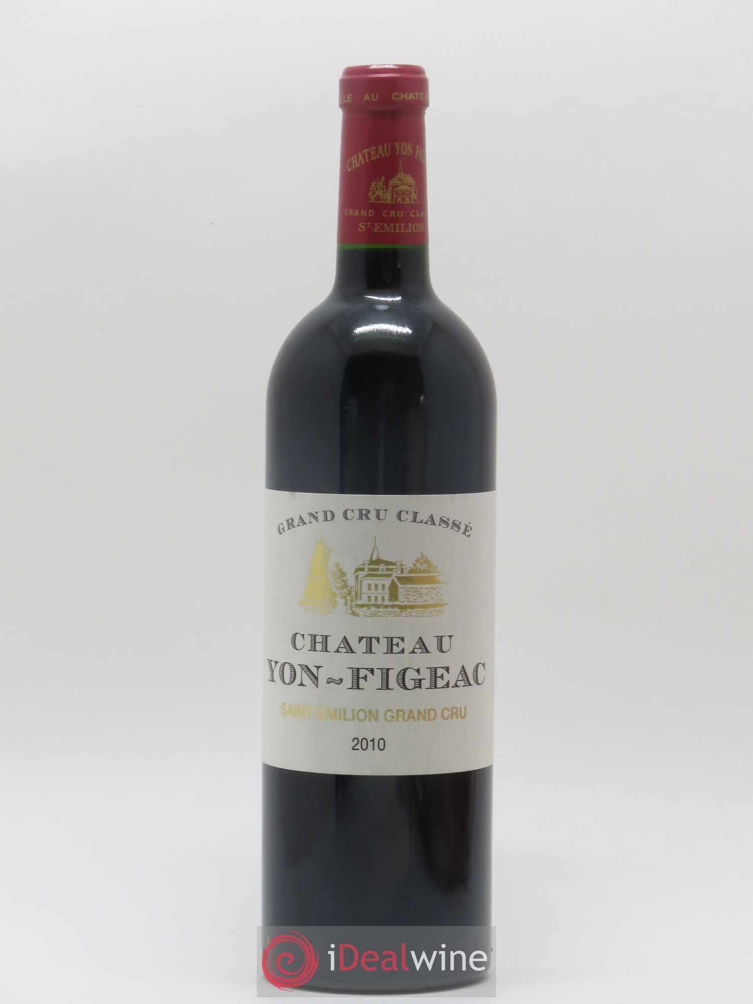 Château Yon Figeac Grand Cru Classé 2010 - Lot de 1 bouteille - 0