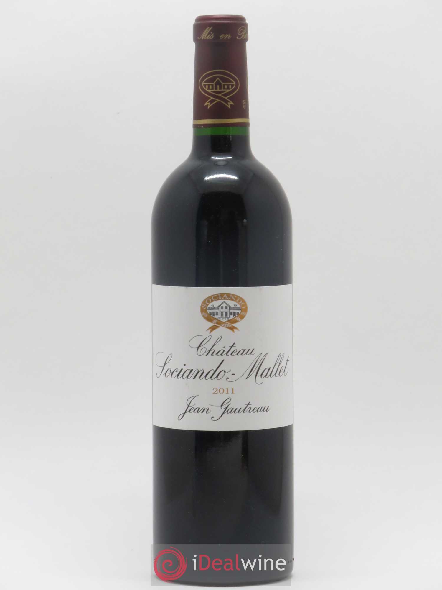 Château Sociando Mallet 2011 - Lot de 1 bouteille - 0