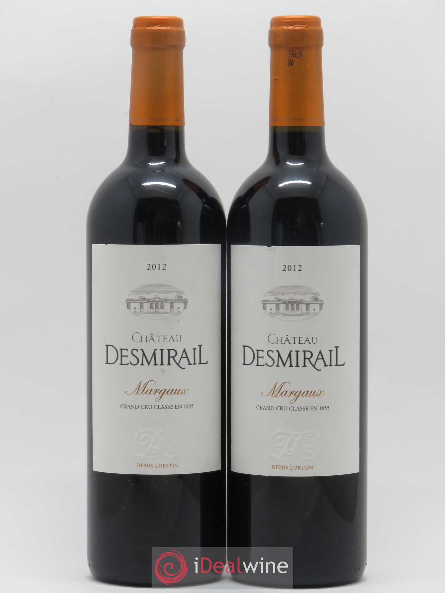 Château Desmirail 3ème Grand Cru Classé 2012 - Lot de 2 bouteilles - 0