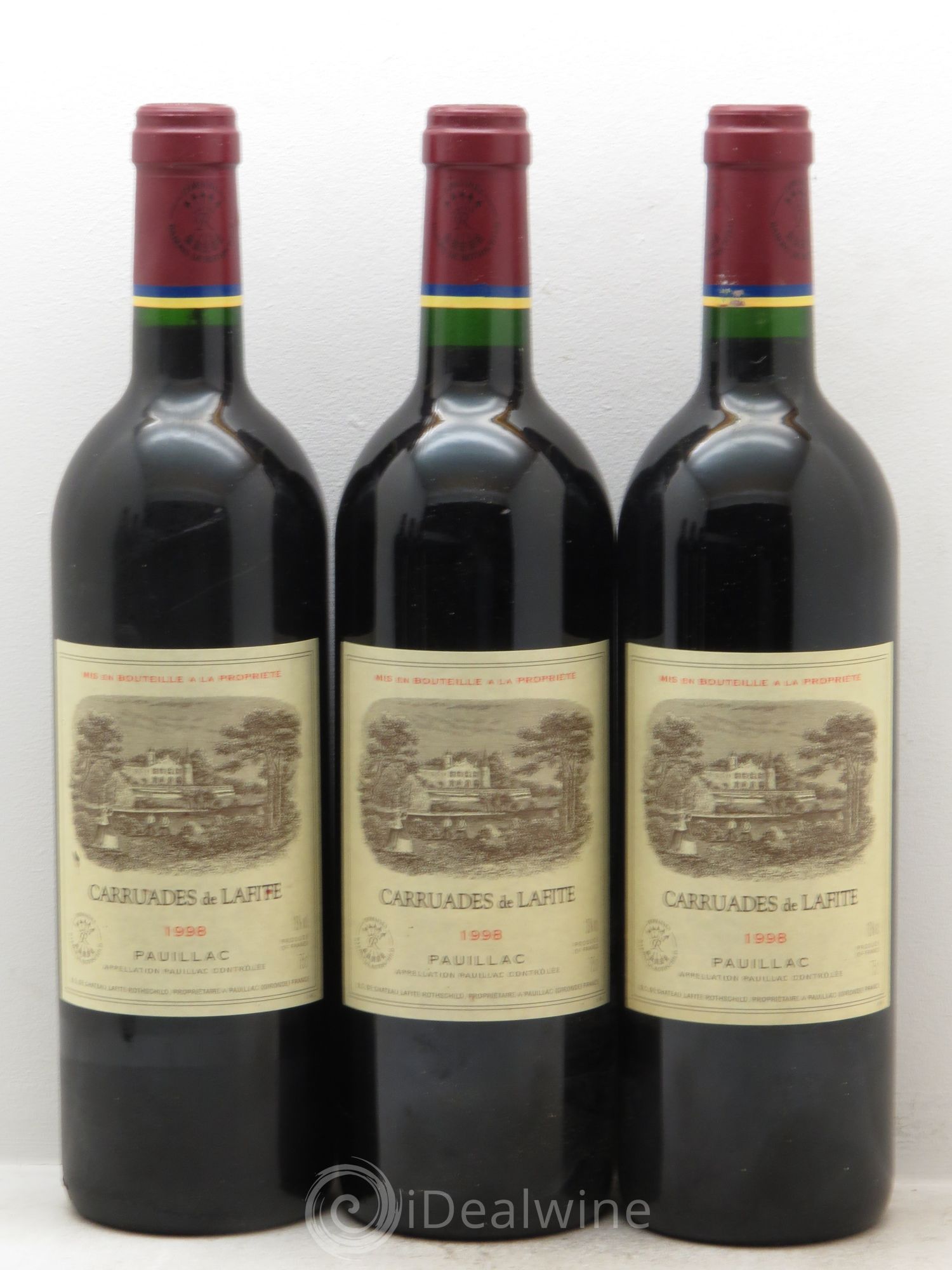 Carruades de Lafite Rothschild Second Vin 1998 - Lot de 12 bouteilles - 2