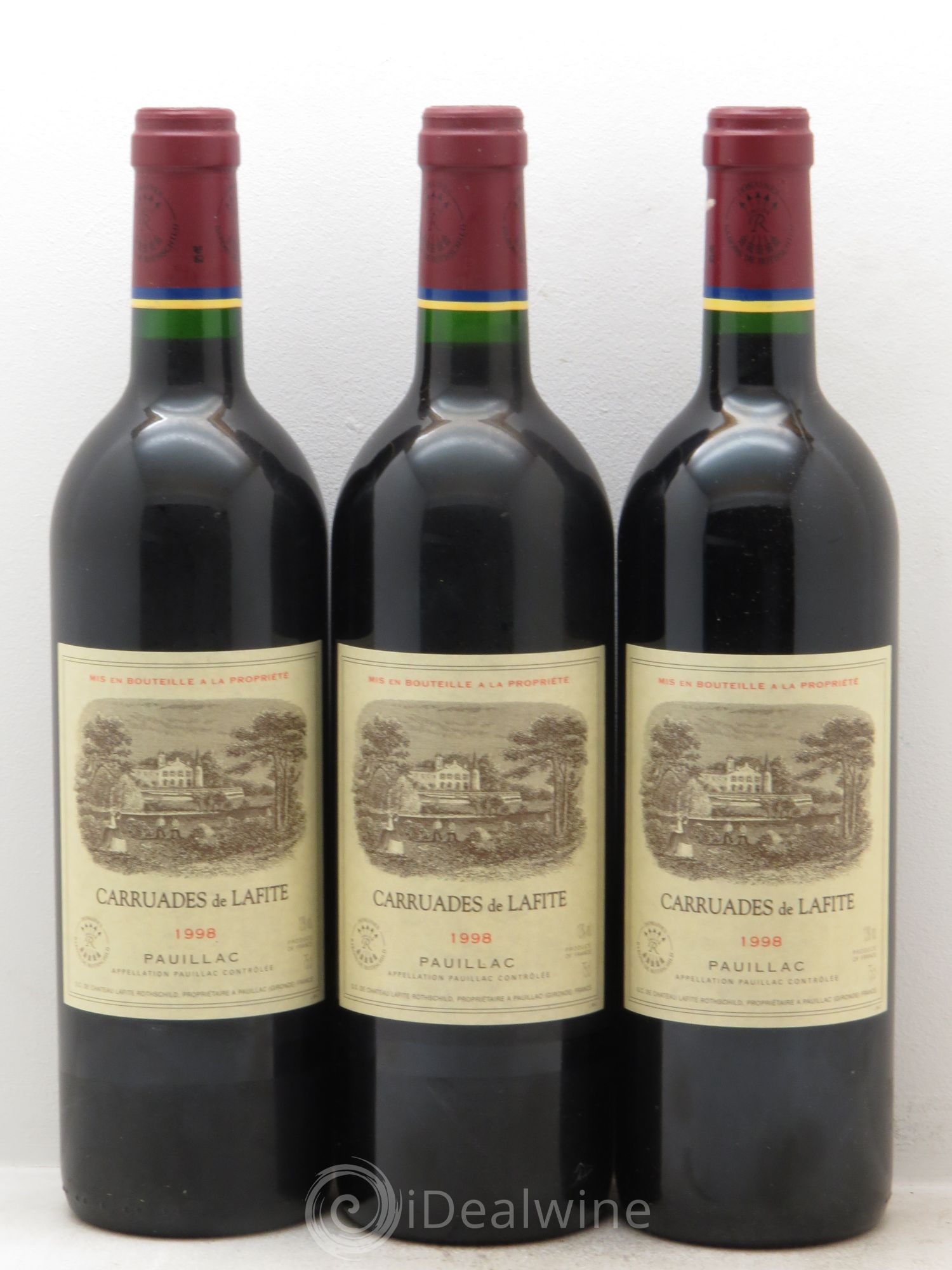 Carruades de Lafite Rothschild Second Vin 1998 - Lot de 12 bouteilles - 3