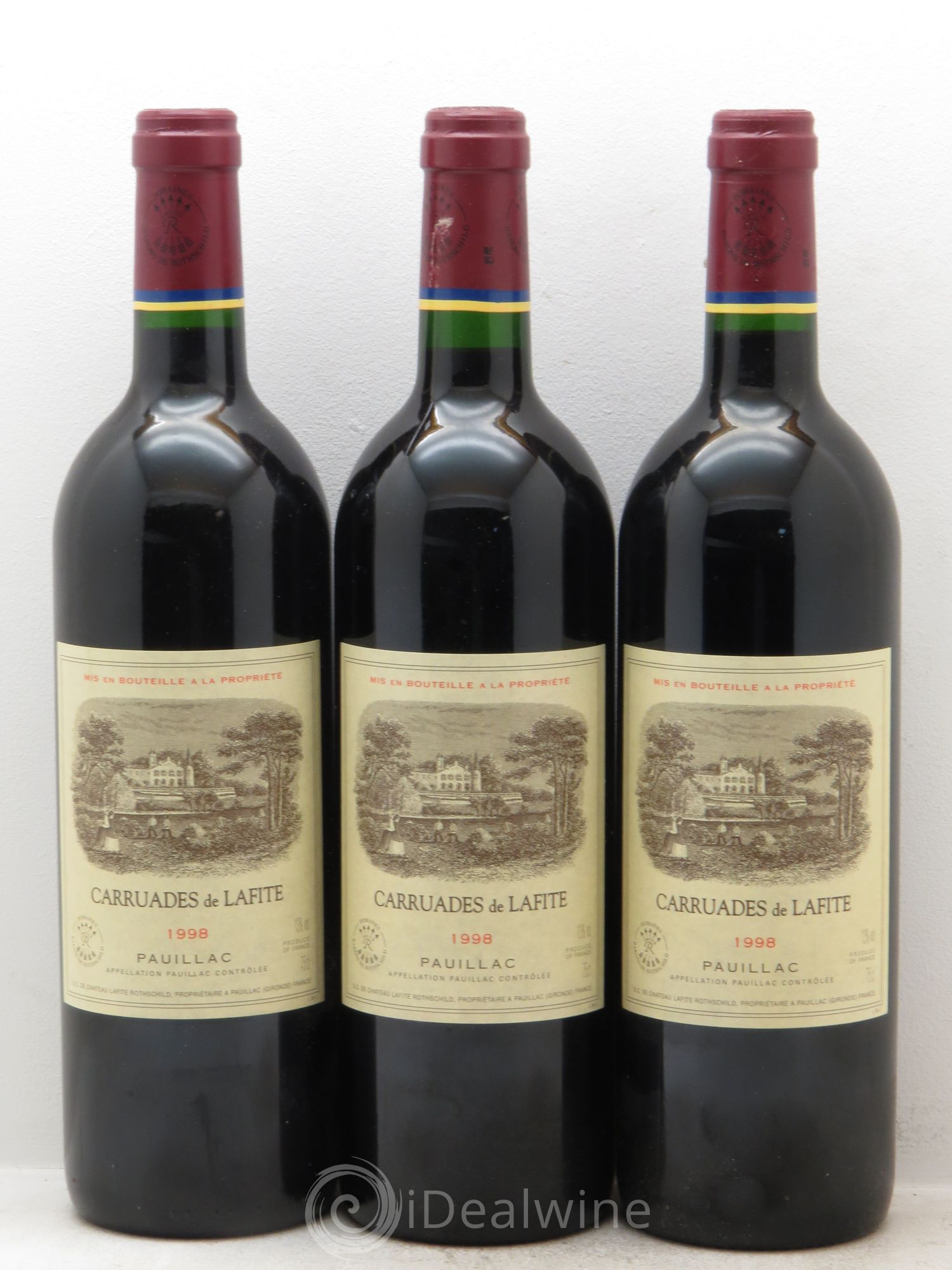 Carruades de Lafite Rothschild Second Vin 1998 - Lot de 12 bouteilles - 4