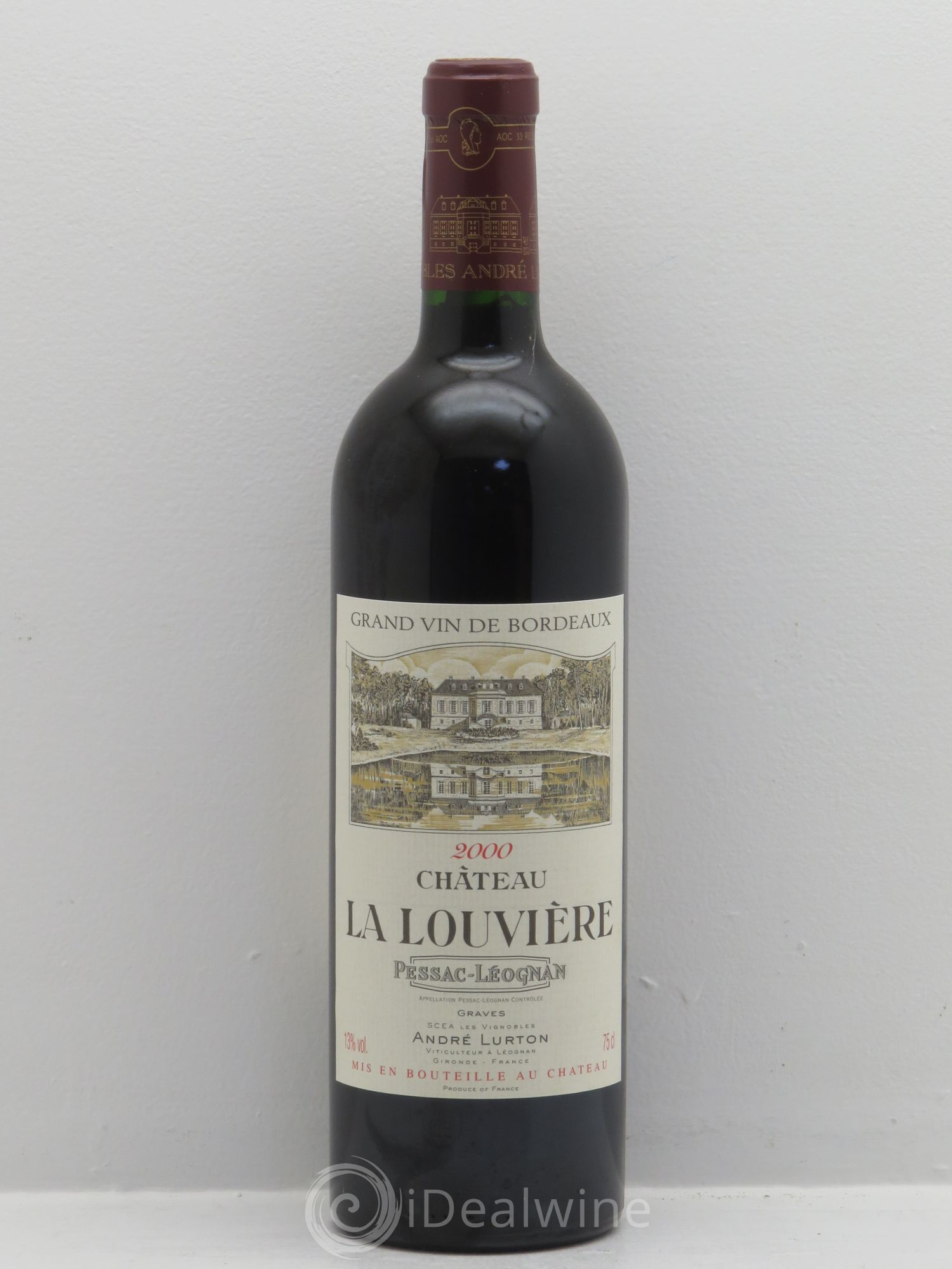 Château la Louvière 2000 - Lot de 12 bouteilles - 0