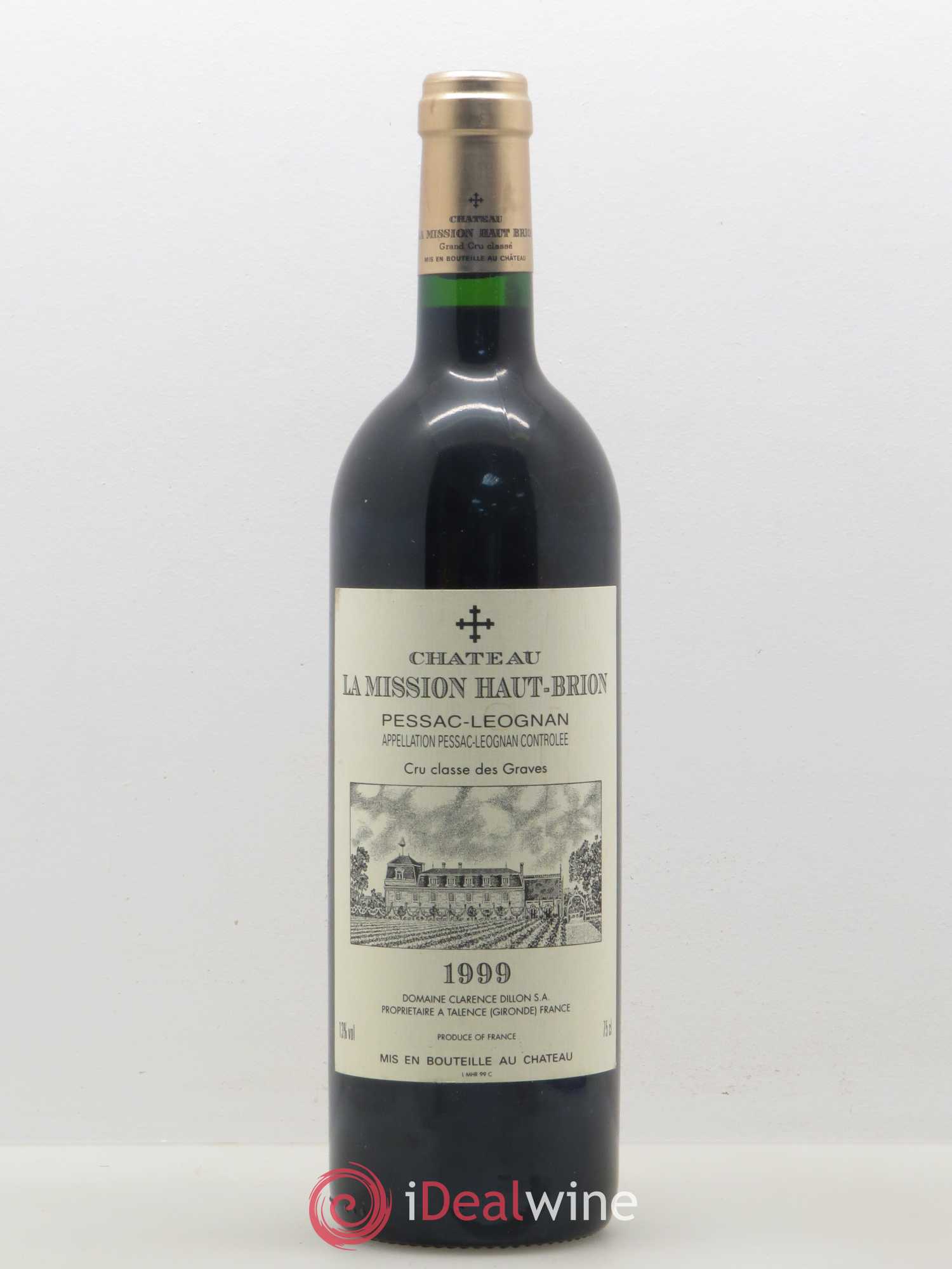 Château la Mission Haut-Brion Cru Classé de Graves 1999 - Lot de 1 bouteille - 0