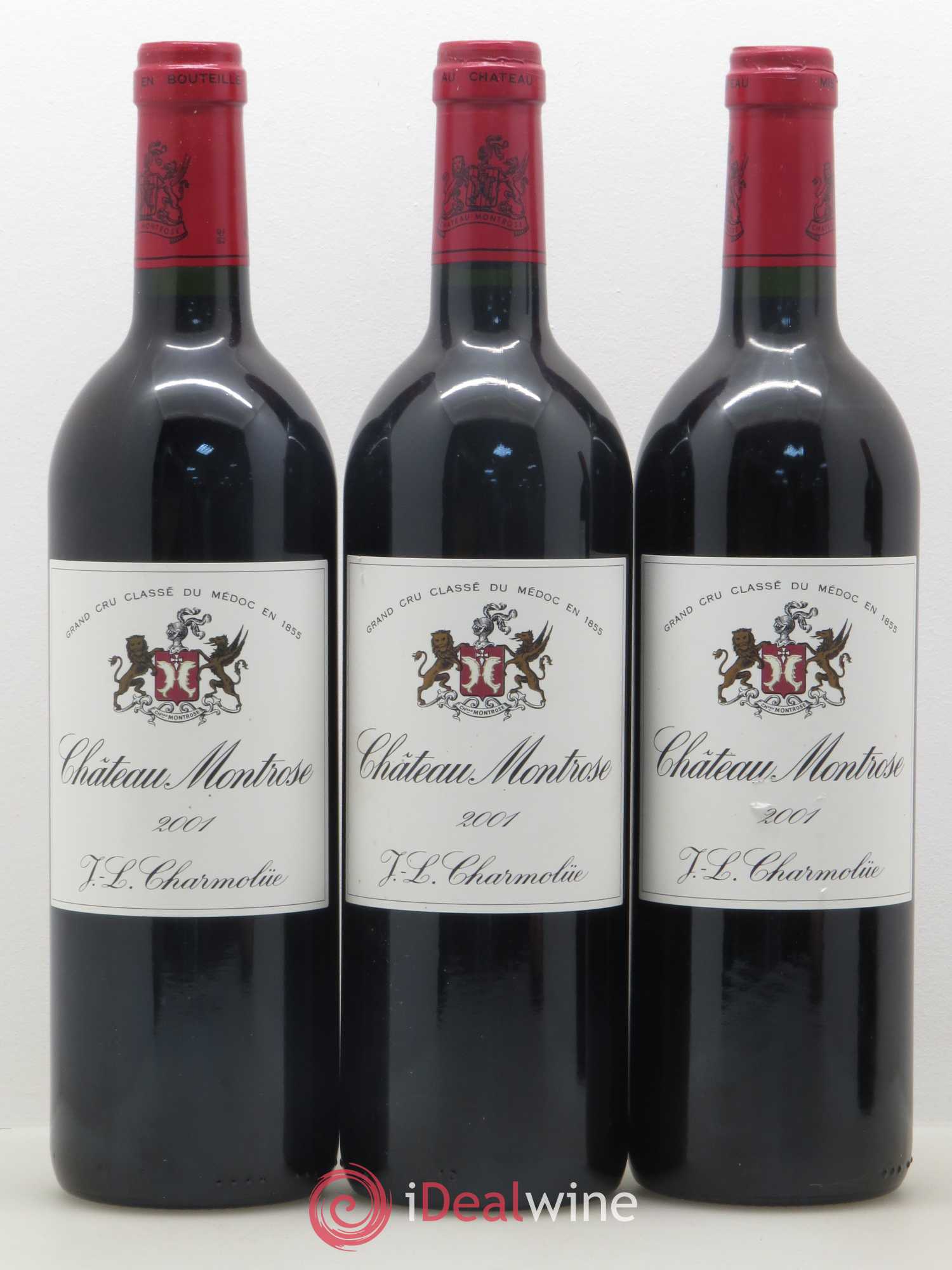 Château Montrose 2ème Grand Cru Classé 2001 - Lot de 12 bouteilles - 1