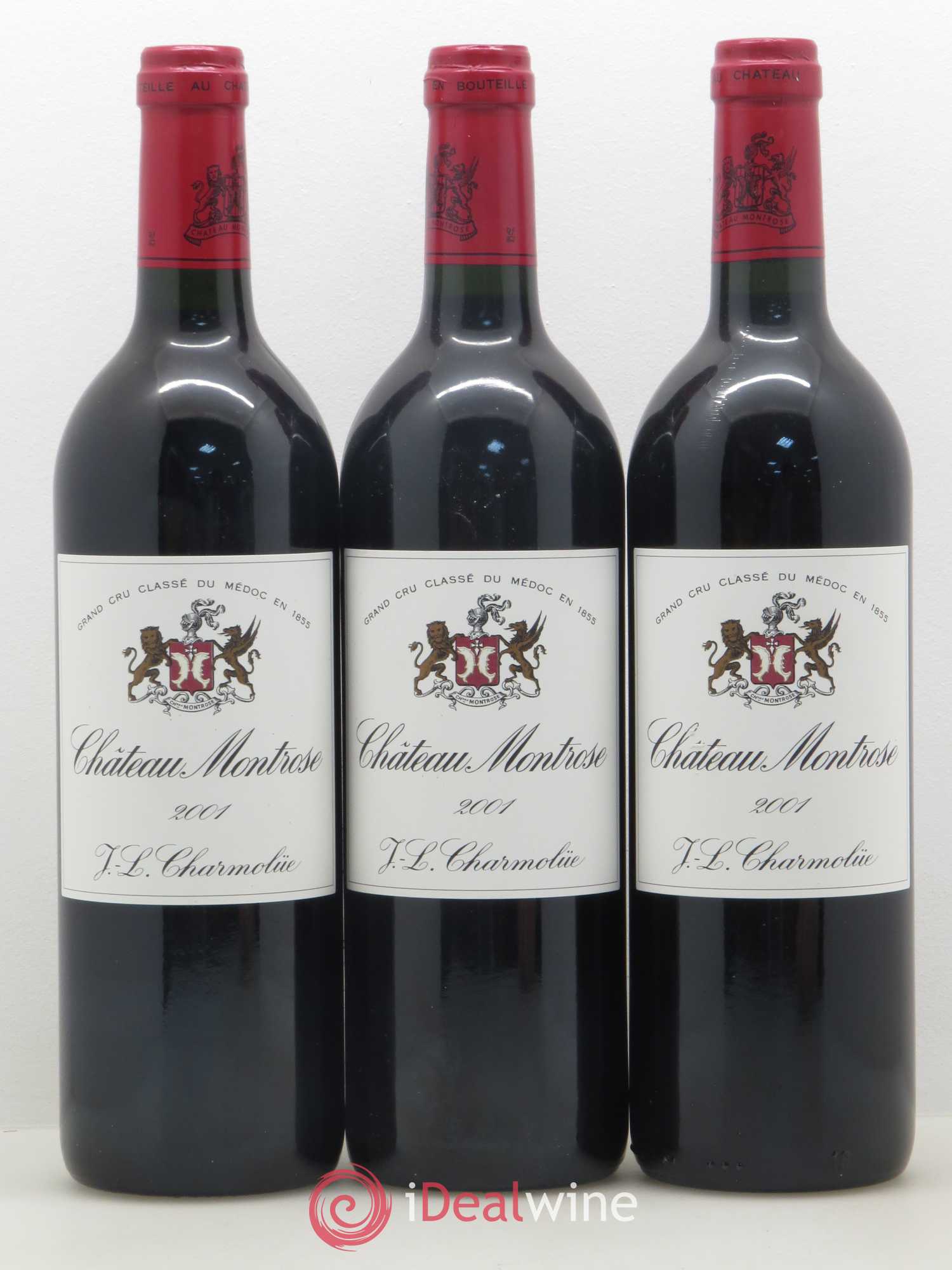 Château Montrose 2ème Grand Cru Classé 2001 - Lot de 12 bouteilles - 3