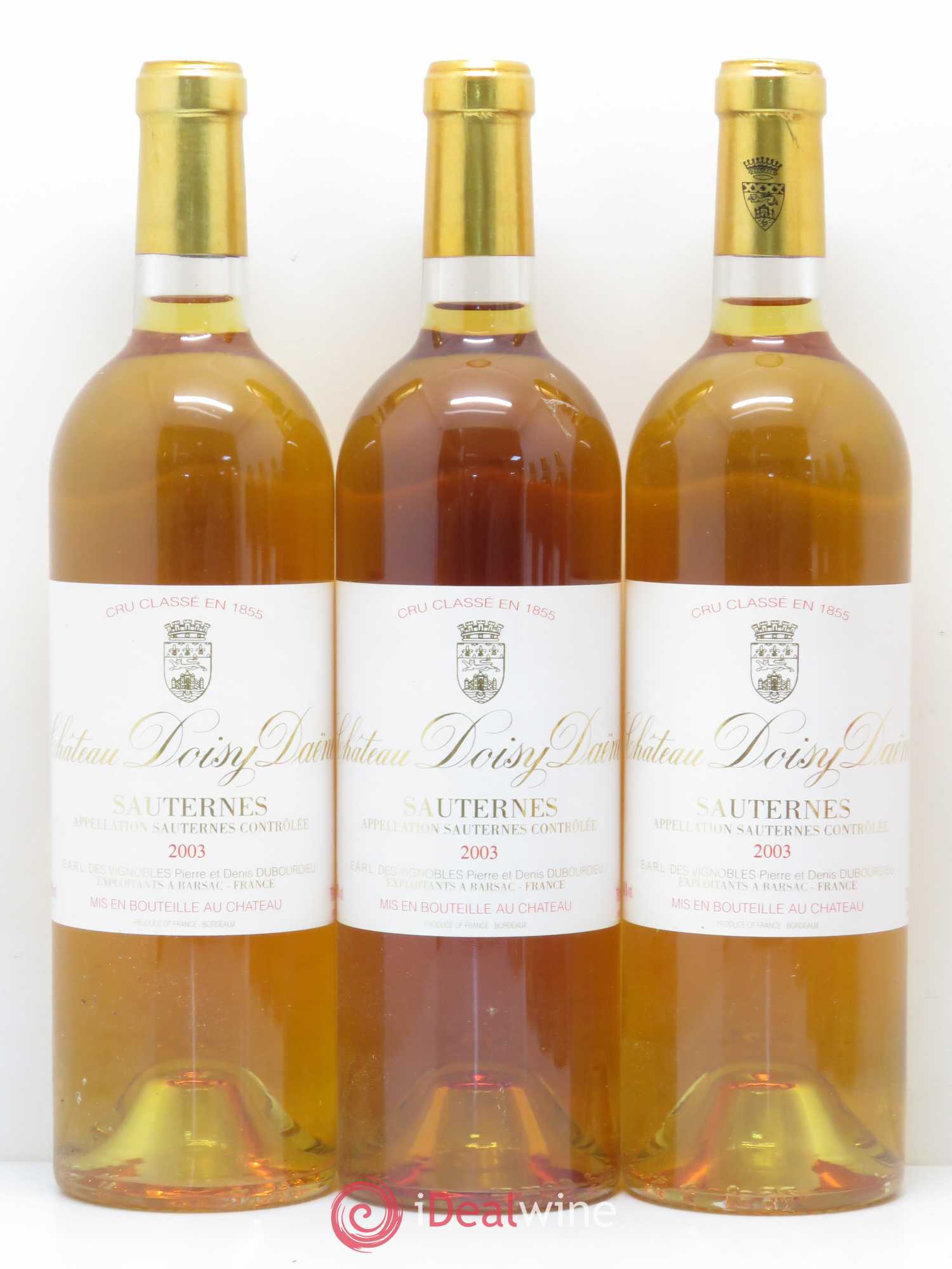 Château Doisy Daëne 2ème Grand Cru Classé 2003 - Lotto di 6 bottiglie - 1