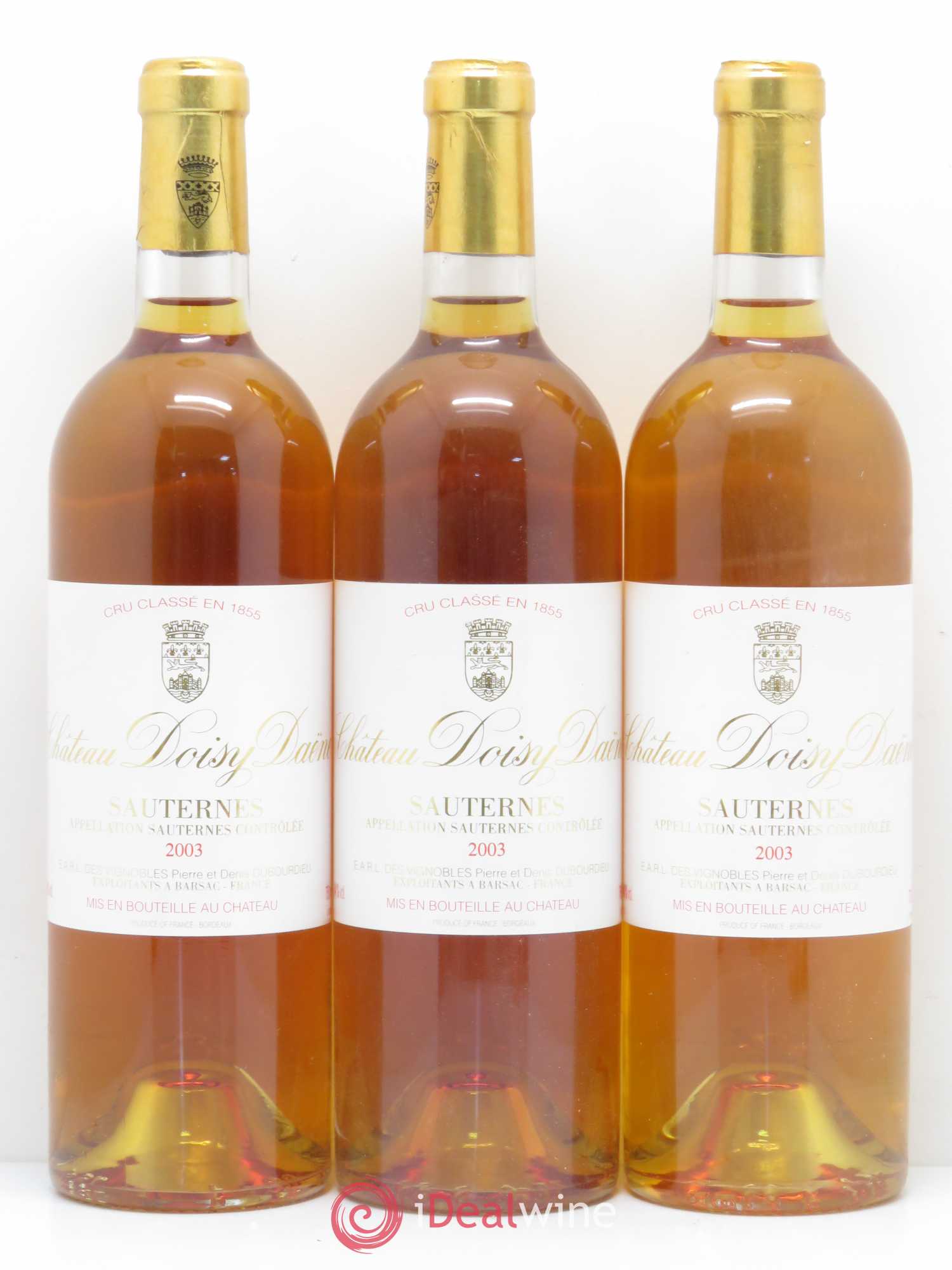Château Doisy Daëne 2ème Grand Cru Classé 2003 - Lotto di 6 bottiglie - 2