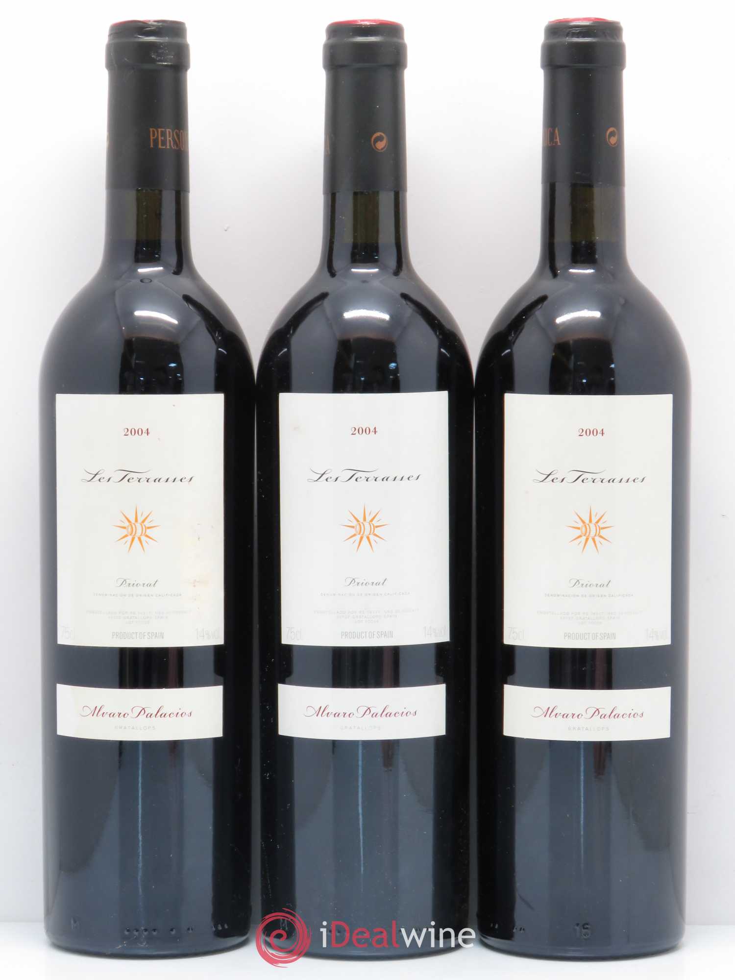 Priorat Alvaro Palacios DOCA Les Terrasses Velles Vinyes 2004 - Lot de 3 bouteilles - 0