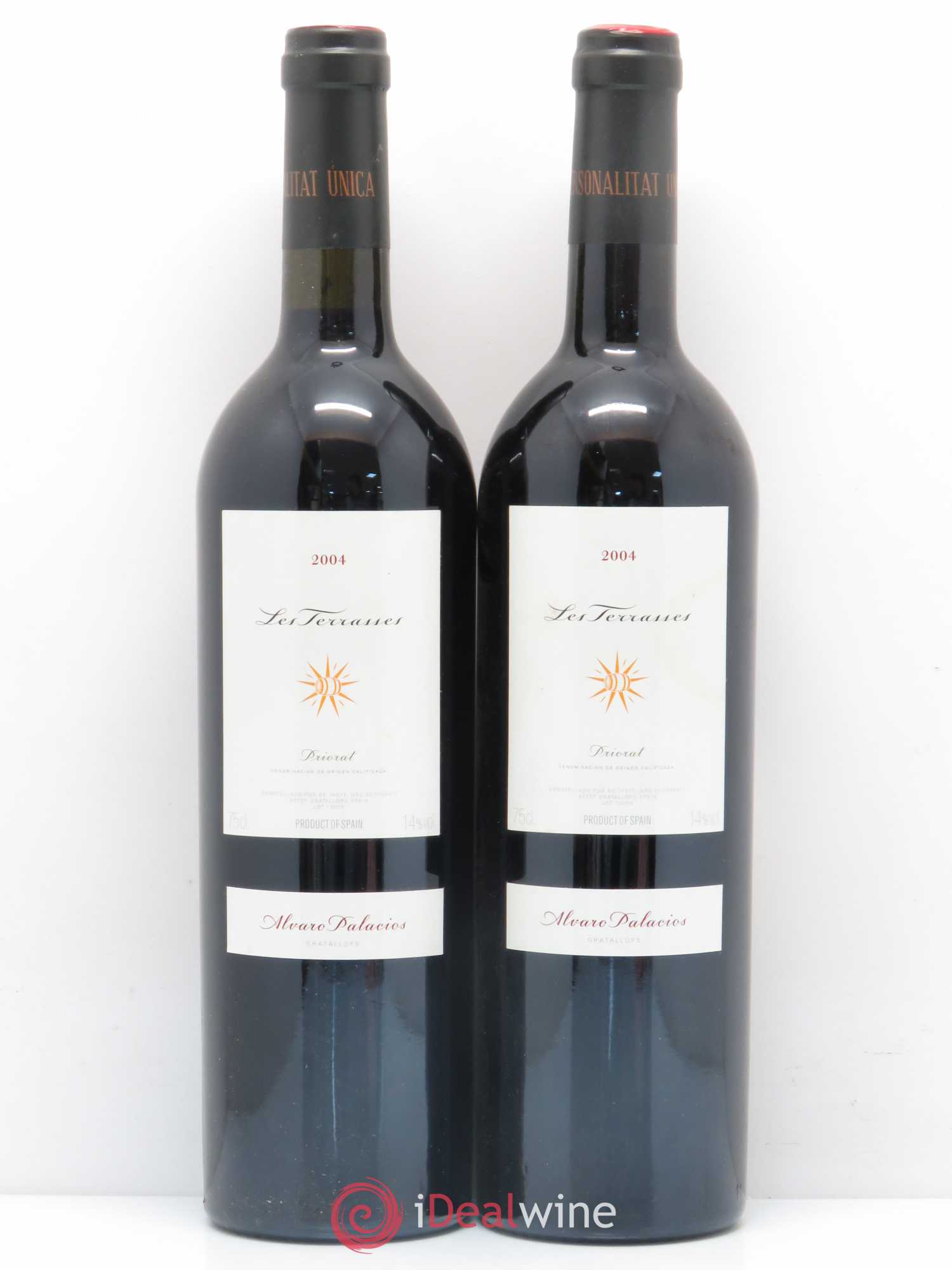 Priorat Alvaro Palacios DOCA Les Terrasses Velles Vinyes 2004 - Lot de 2 bouteilles - 0